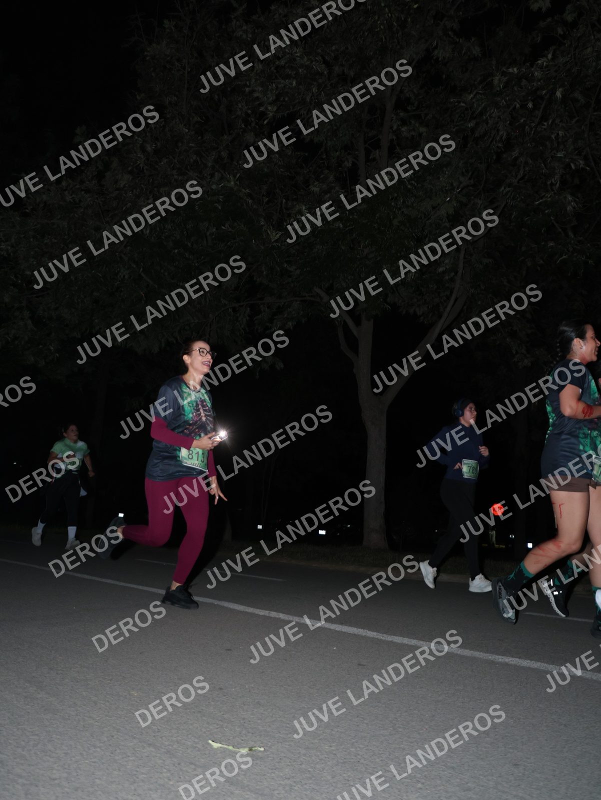 Foto de la Carrera Nocturna de Zombies Parque Metropolitano 2026 en Parque Metropolitano de Guadalajara, Zapopan, Jalisco a las 20:51 · dorsal 813, 78
