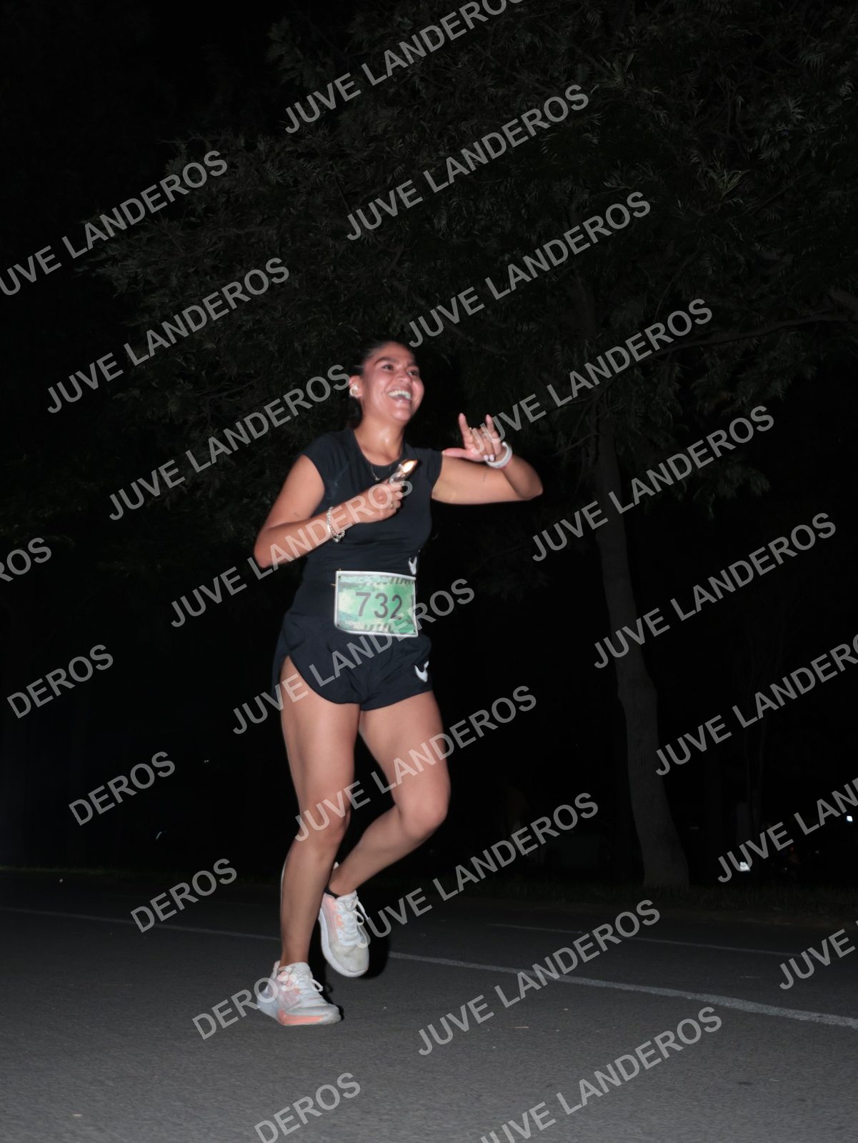 Foto de la Carrera Nocturna de Zombies Parque Metropolitano 2026 en Parque Metropolitano de Guadalajara, Zapopan, Jalisco a las 20:48 · dorsal 732