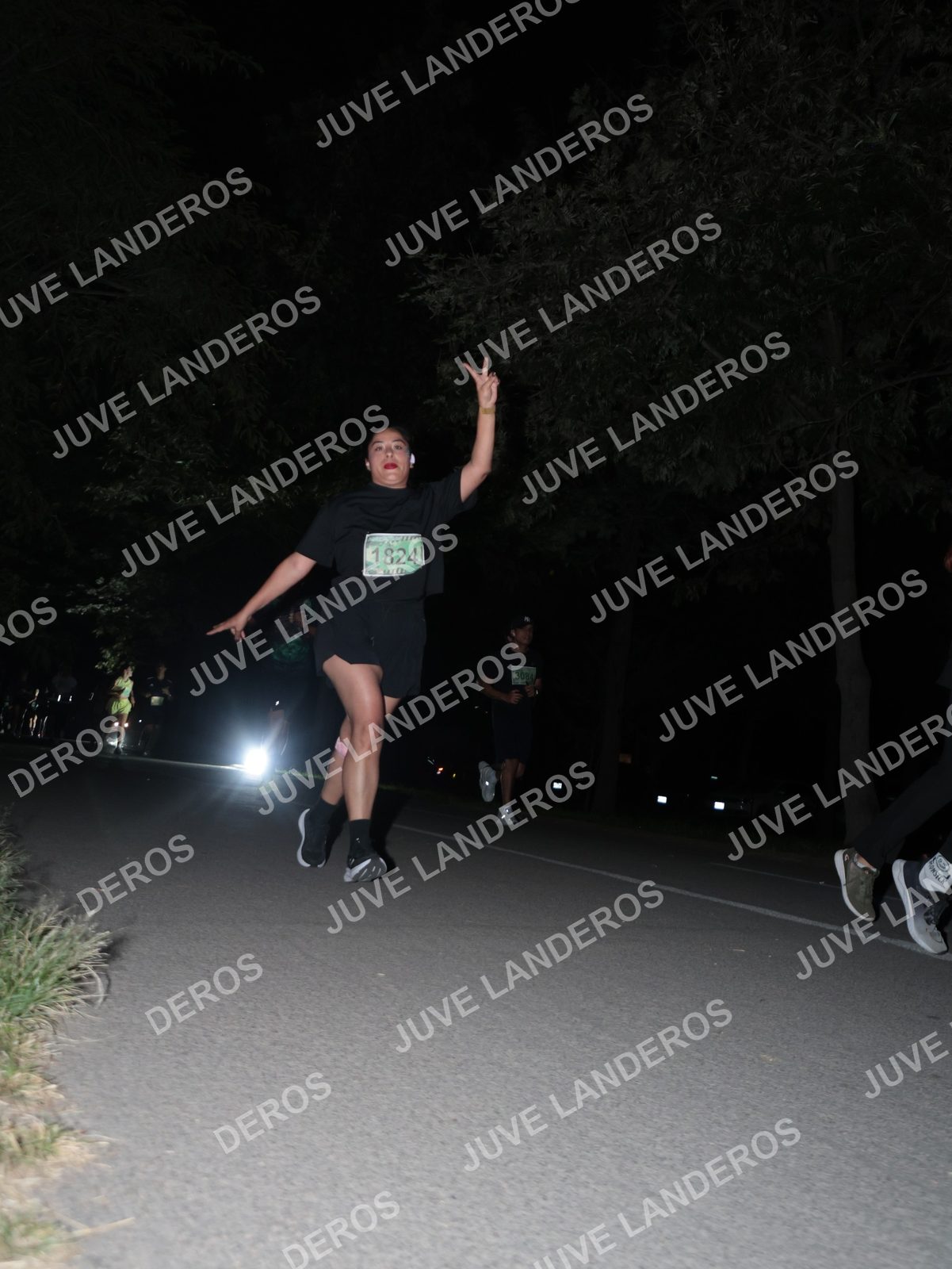 Foto de la Carrera Nocturna de Zombies Parque Metropolitano 2026 en Parque Metropolitano de Guadalajara, Zapopan, Jalisco a las 20:49 · dorsal 1824