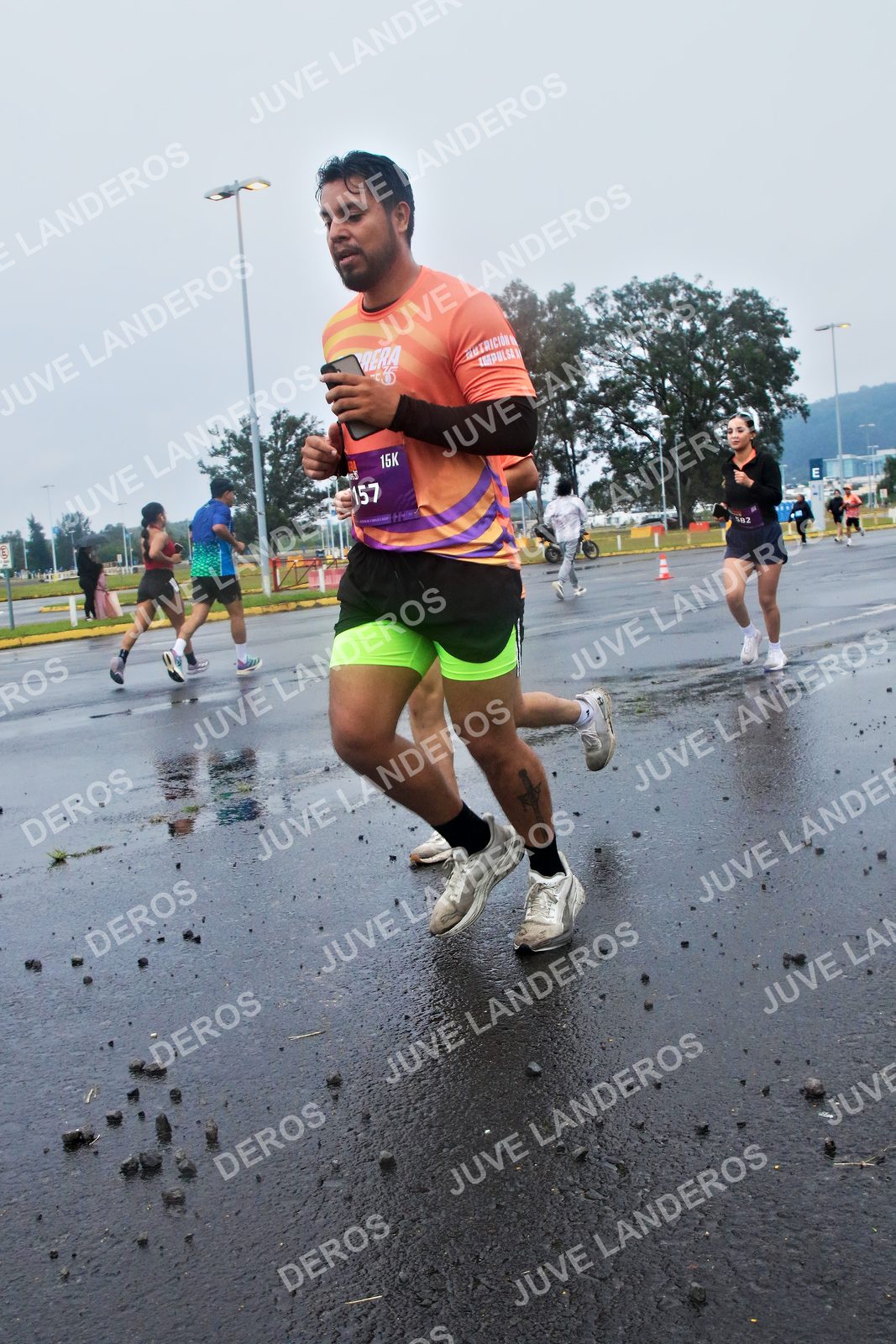 Foto de la CARRERA OMNILIFE GUADALAJARA en Estadio Akron, Zapopan a las 07:39 · dorsal 157