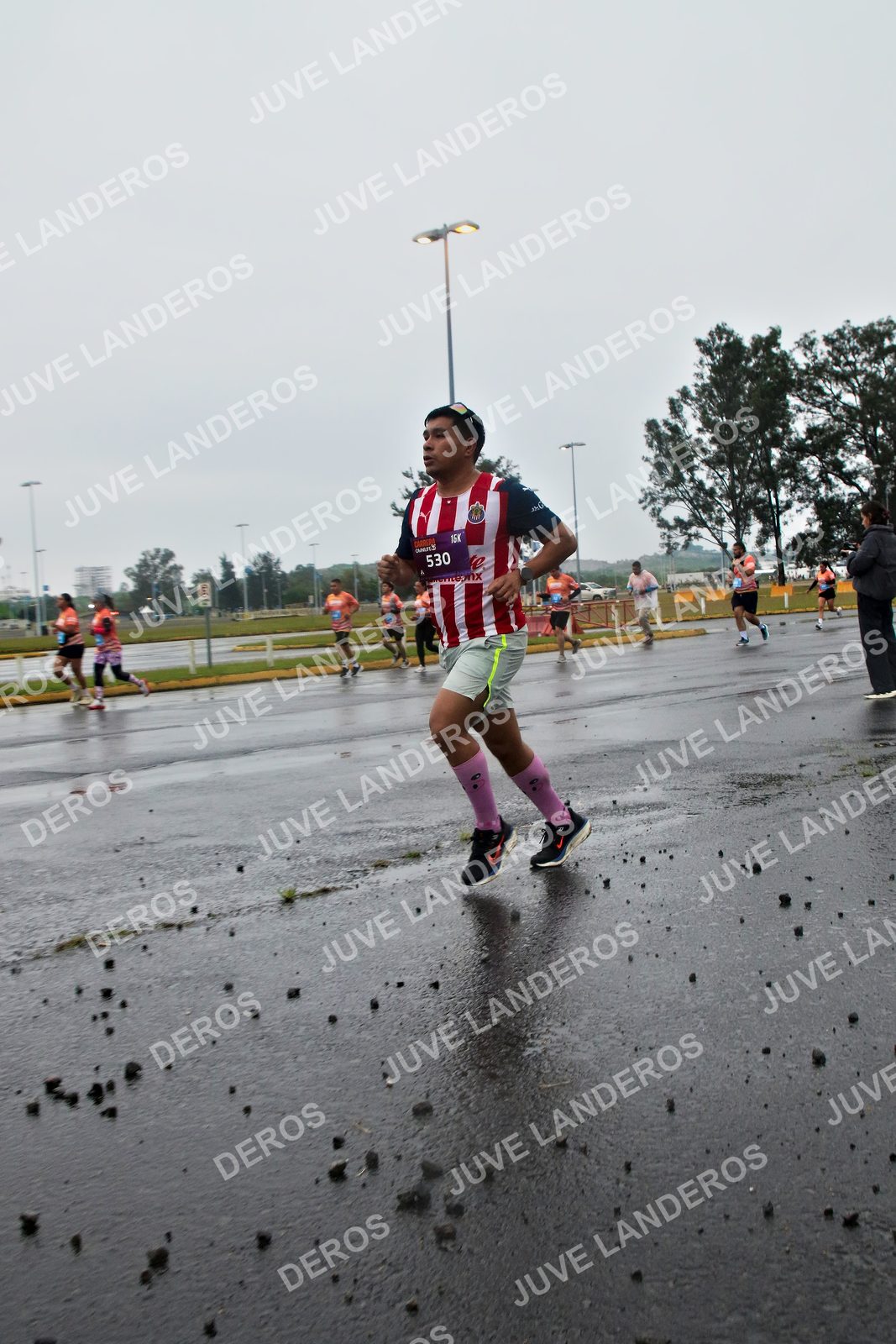 Foto de la CARRERA OMNILIFE GUADALAJARA en Estadio Akron, Zapopan a las 07:24 · dorsal 530