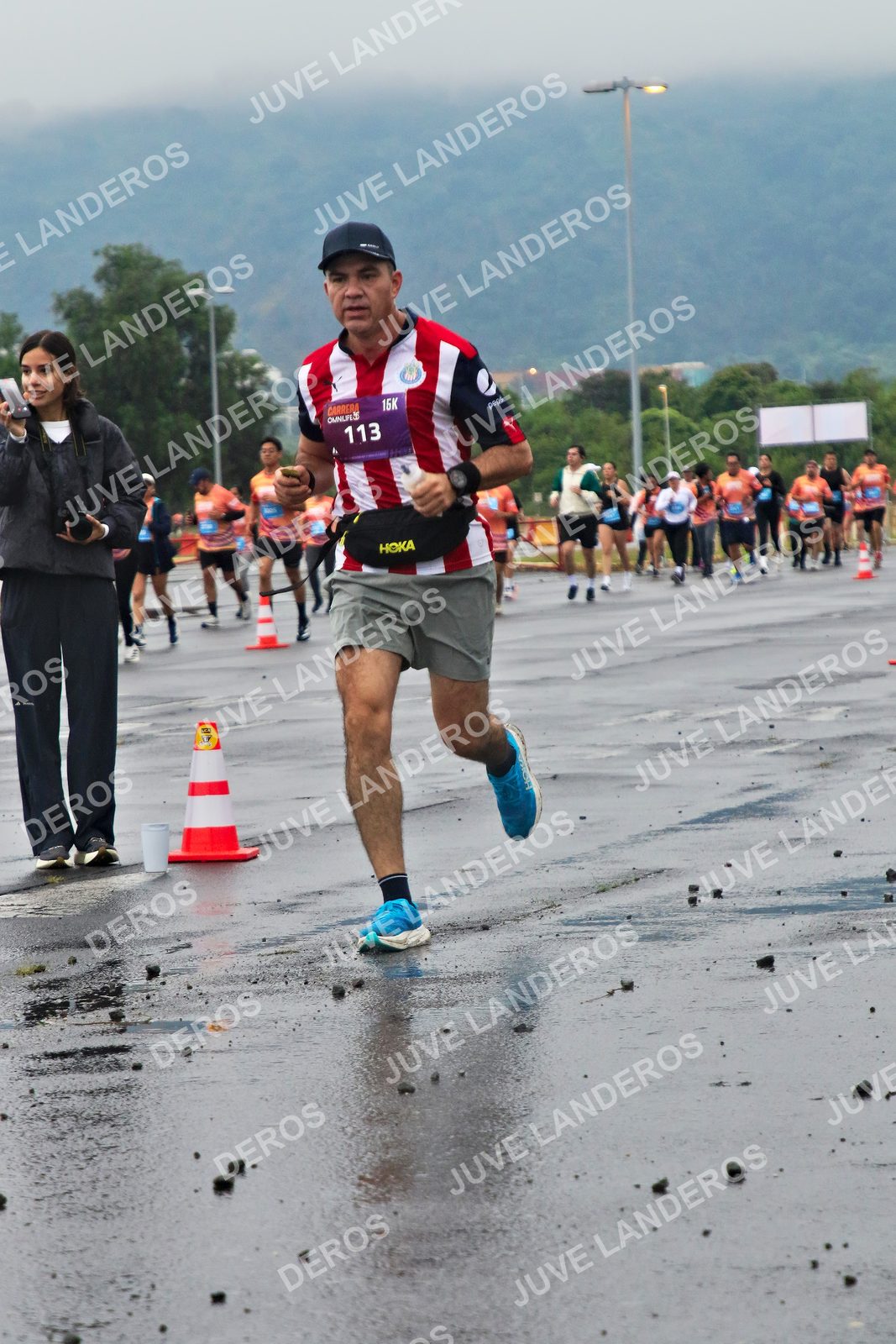 Foto de la CARRERA OMNILIFE GUADALAJARA en Estadio Akron, Zapopan a las 07:24 · dorsal 113