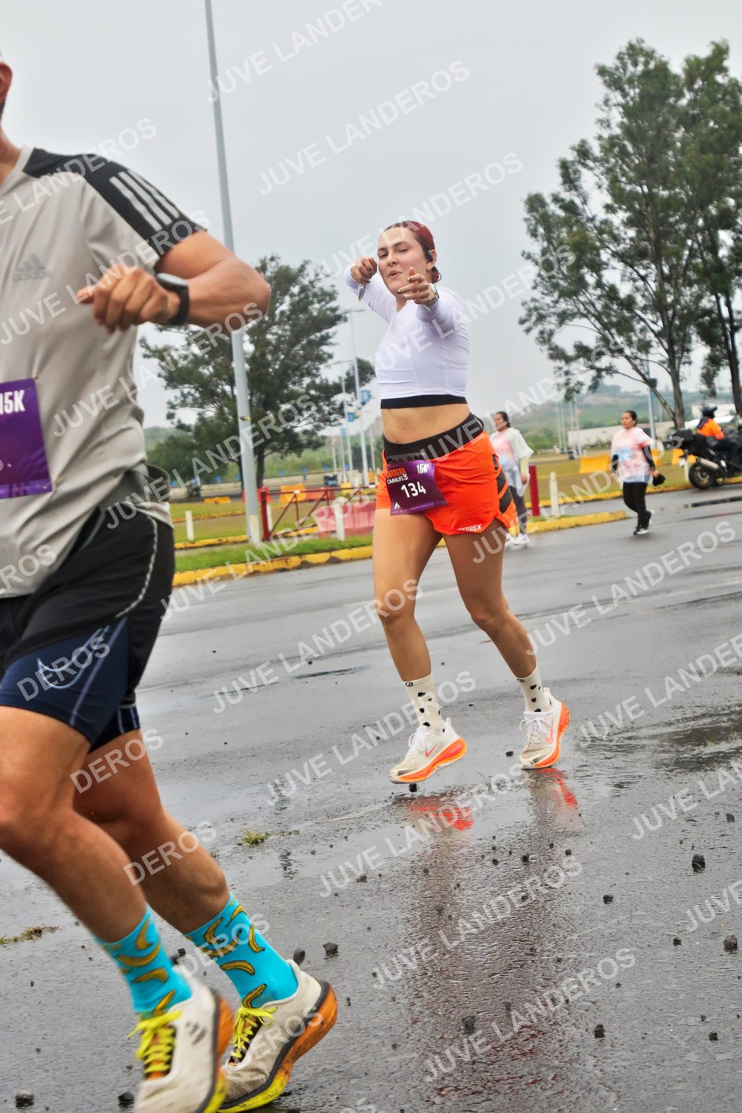 Foto de la CARRERA OMNILIFE GUADALAJARA en Estadio Akron, Zapopan a las 07:33 · dorsal 134
