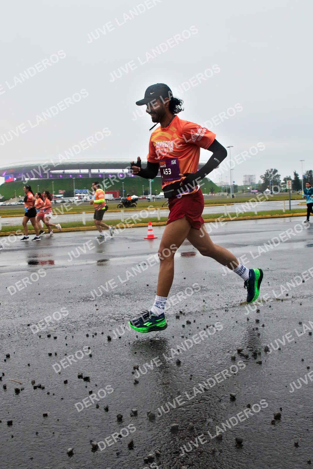 Foto de la CARRERA OMNILIFE GUADALAJARA en Estadio Akron, Zapopan a las 07:25 · dorsal 453