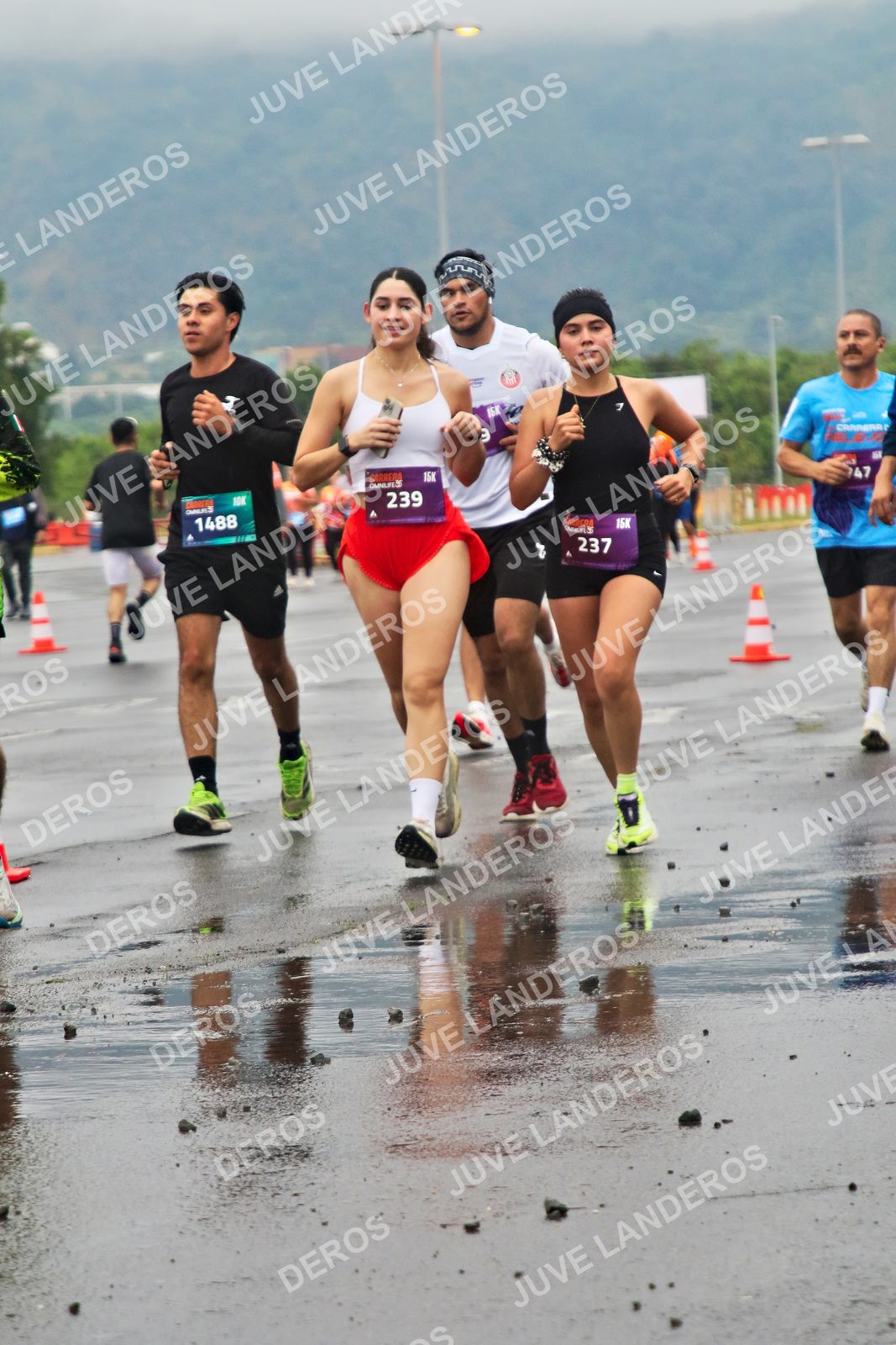 Foto de la CARRERA OMNILIFE GUADALAJARA en Estadio Akron, Zapopan a las 07:32 · dorsal 239, 237, 1488, 47