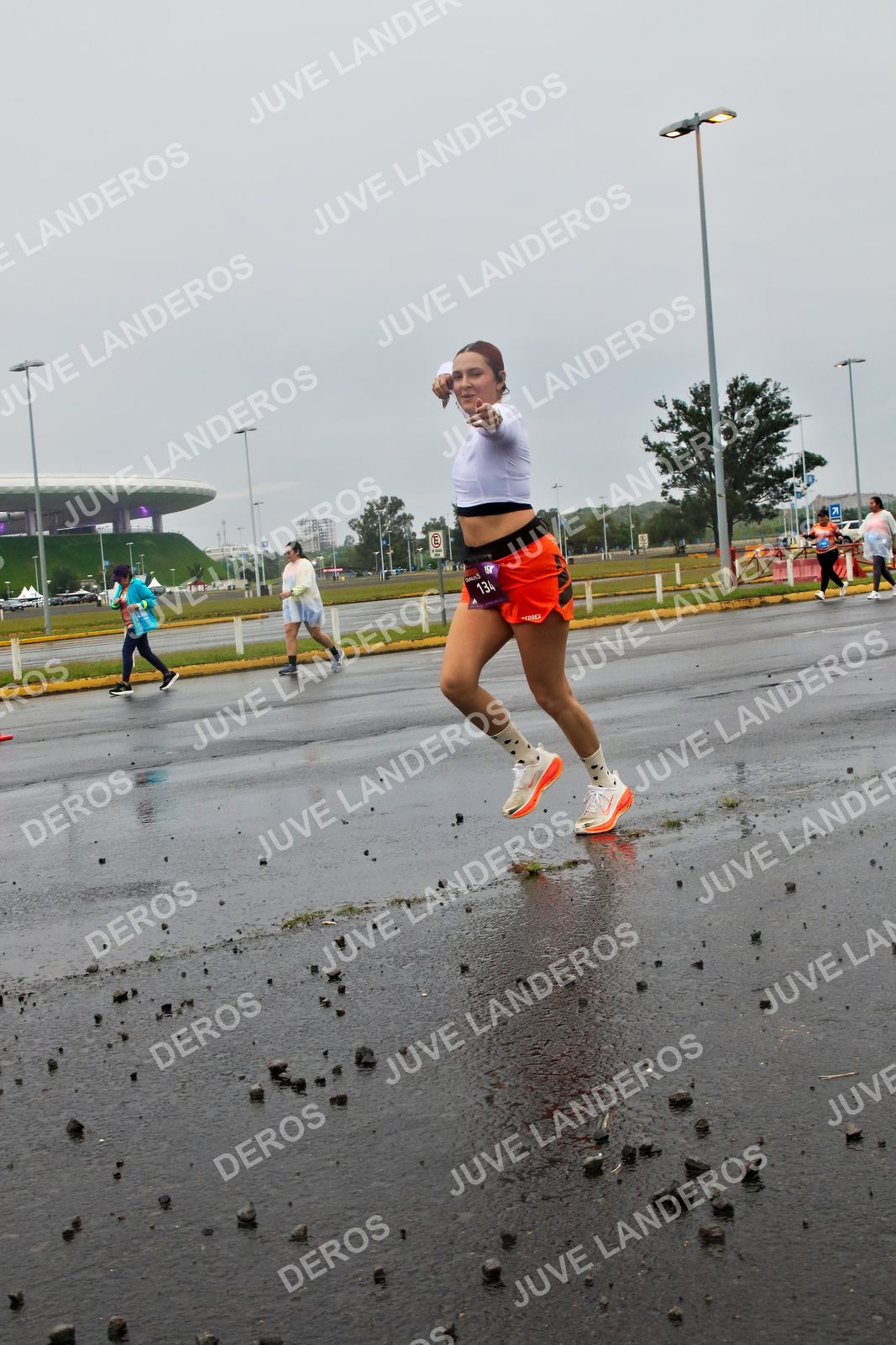 Foto de la CARRERA OMNILIFE GUADALAJARA en Estadio Akron, Zapopan a las 07:33 · dorsal 134