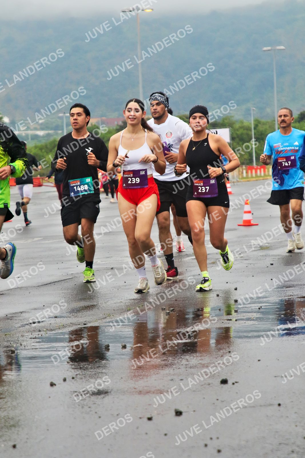 Foto de la CARRERA OMNILIFE GUADALAJARA en Estadio Akron, Zapopan a las 07:32 · dorsal 237, 239, 1488, 747