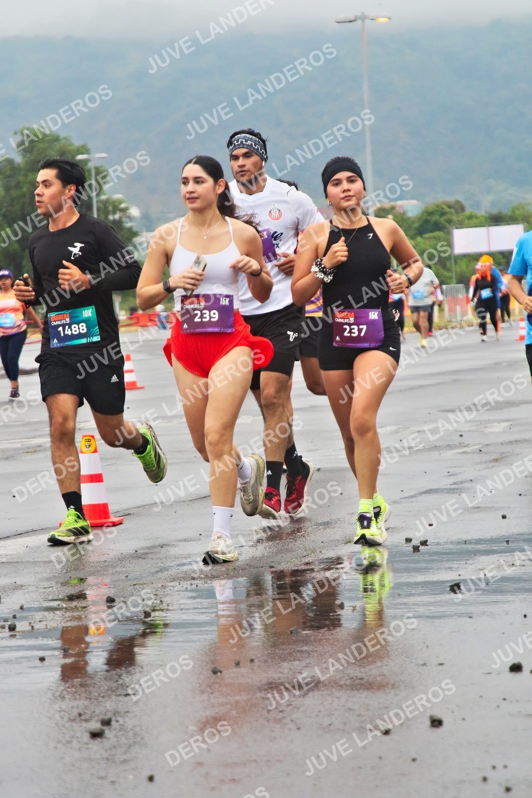 Foto de la CARRERA OMNILIFE GUADALAJARA en Estadio Akron, Zapopan a las 07:32 · dorsal 237, 239, 1488