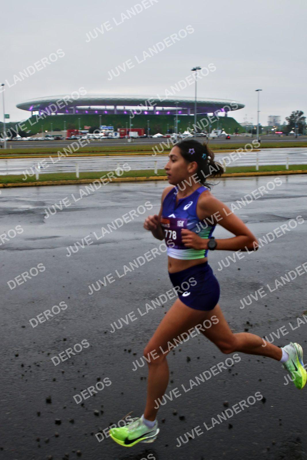 Foto de la CARRERA OMNILIFE GUADALAJARA en Estadio Akron, Zapopan a las 07:16 · dorsal 778