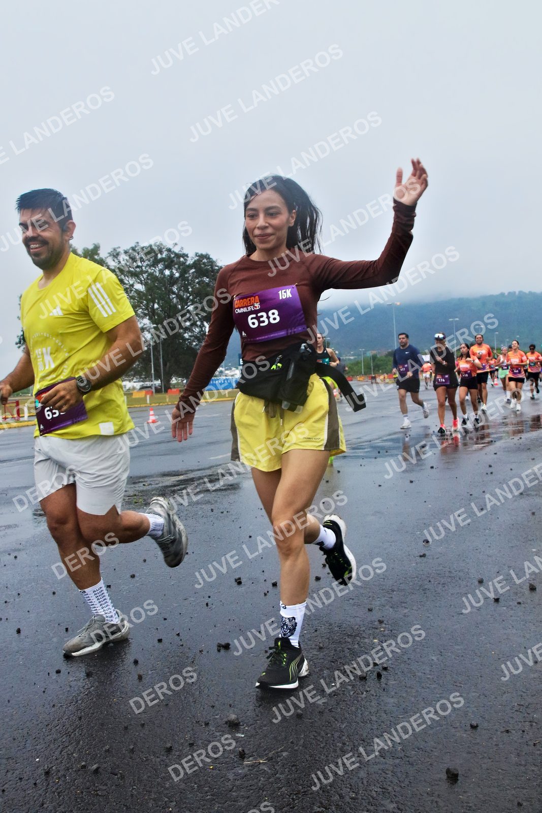 Foto de la CARRERA OMNILIFE GUADALAJARA en Estadio Akron, Zapopan a las 07:36 · dorsal 638