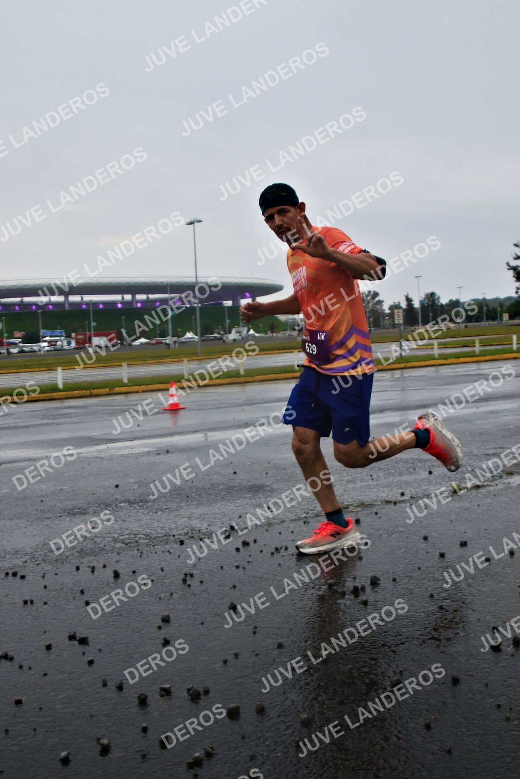 Foto de la CARRERA OMNILIFE GUADALAJARA en Estadio Akron, Zapopan a las 07:20 · dorsal 629