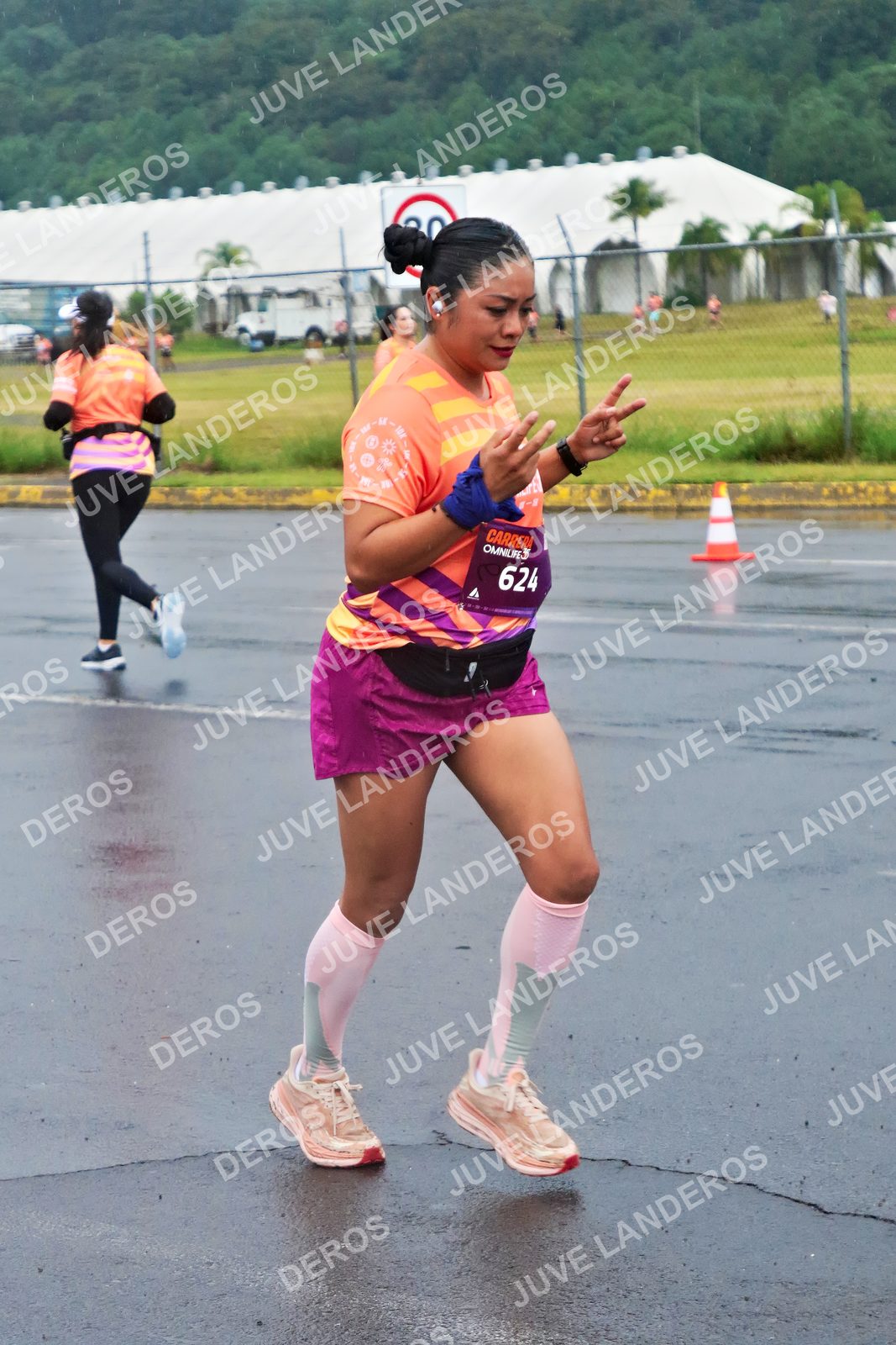 Foto de la CARRERA OMNILIFE GUADALAJARA en Estadio Akron, Zapopan a las 07:51 · dorsal 624