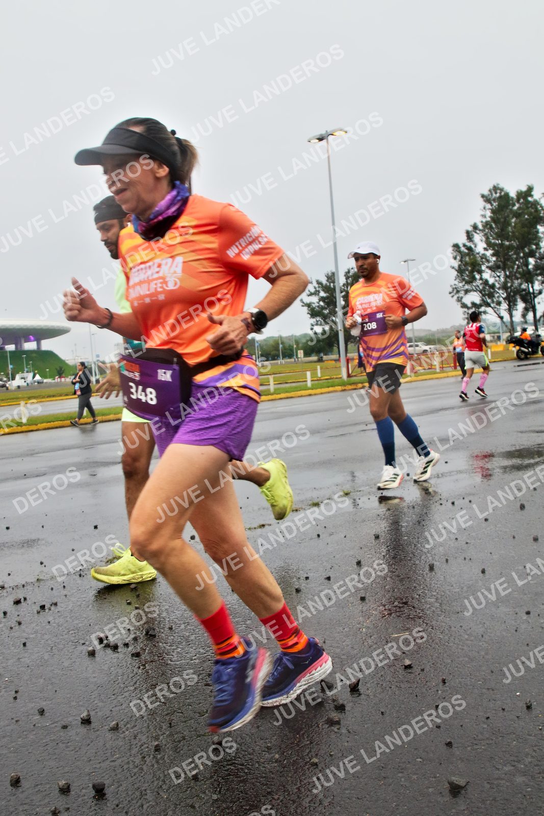 Foto de la CARRERA OMNILIFE GUADALAJARA en Estadio Akron, Zapopan a las 07:33 · dorsal 348, 208