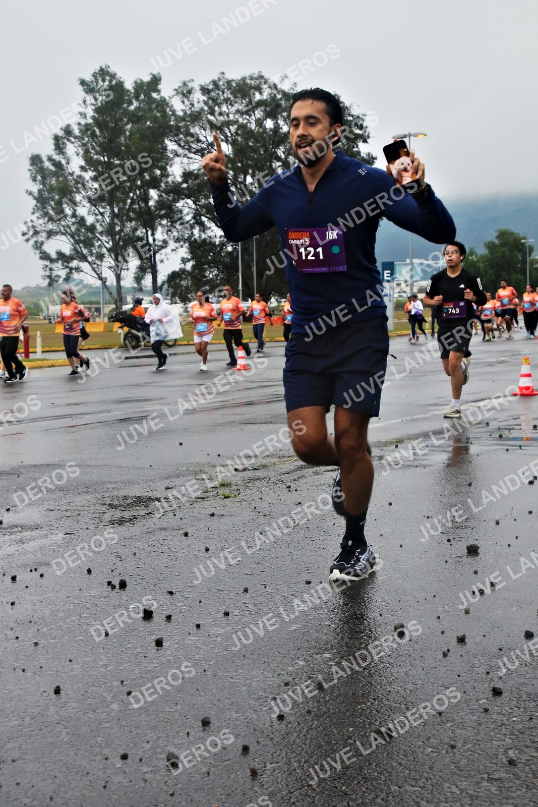 Foto de la CARRERA OMNILIFE GUADALAJARA en Estadio Akron, Zapopan a las 07:27 · dorsal 121