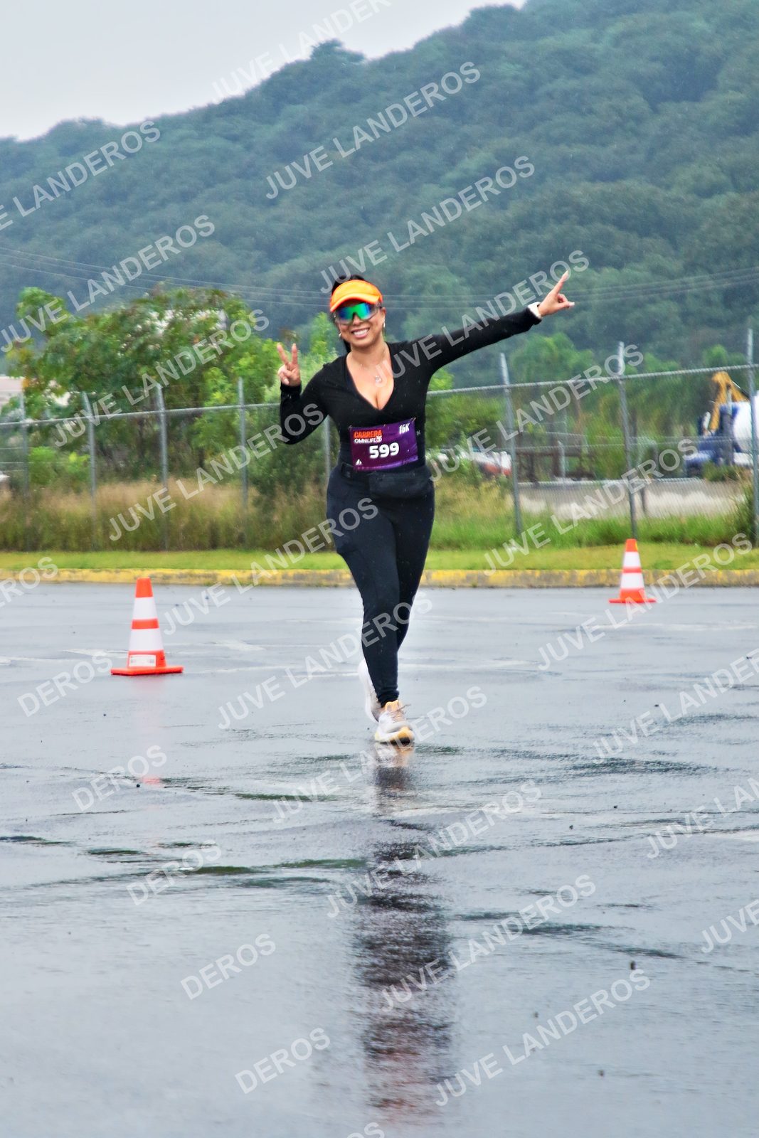 Foto de la CARRERA OMNILIFE GUADALAJARA en Estadio Akron, Zapopan a las 08:09 · dorsal 599