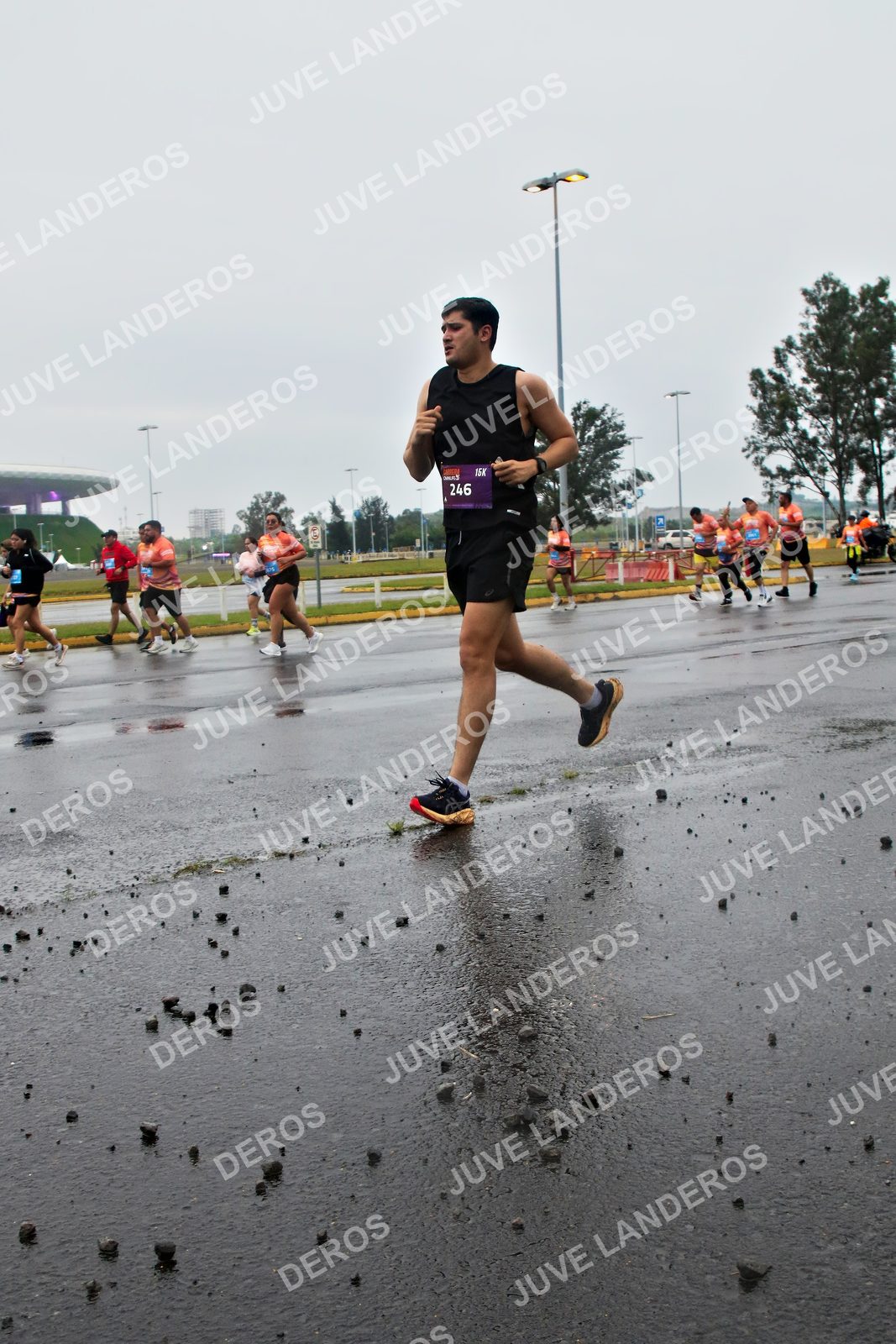 Foto de la CARRERA OMNILIFE GUADALAJARA en Estadio Akron, Zapopan a las 07:26 · dorsal 246