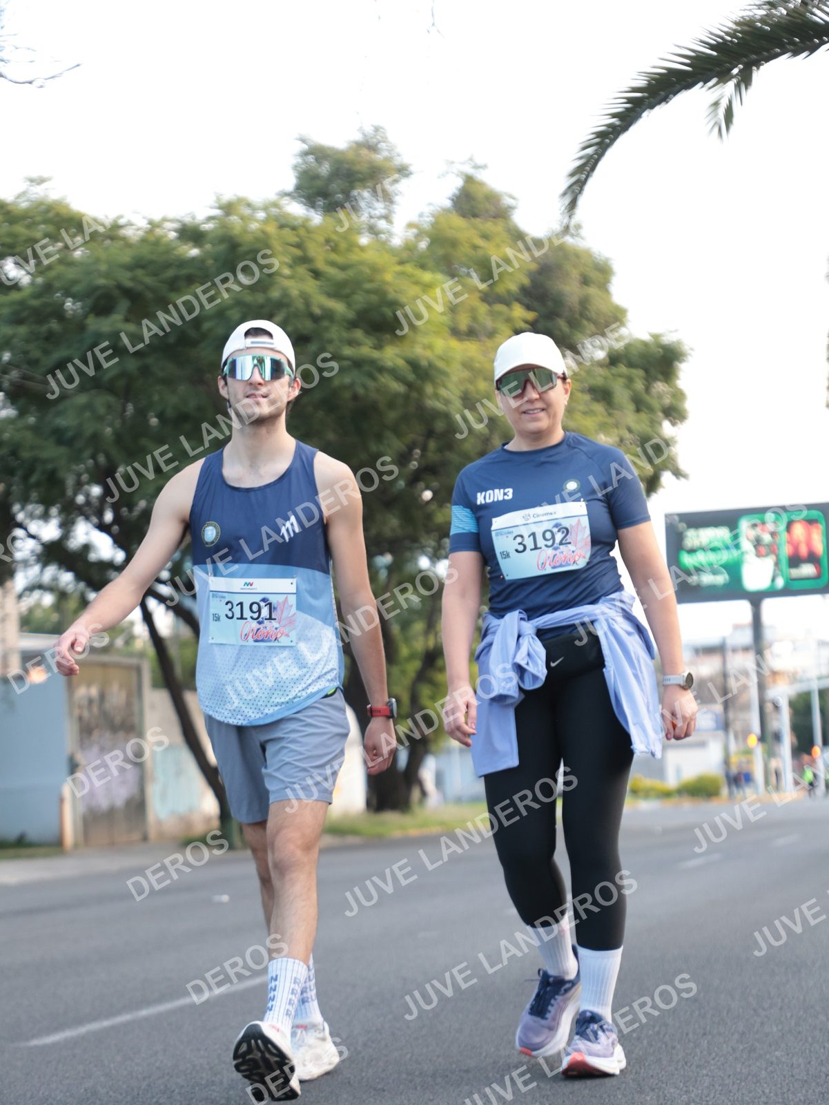 Foto del CIRCUITO DE LAS ESTACIONES OTOÑO GUADALAJARA en frente a Expo Guadalajara, Av. Mariano Otero 1499 a las 07:29 · dorsal 3191, 3192, 111