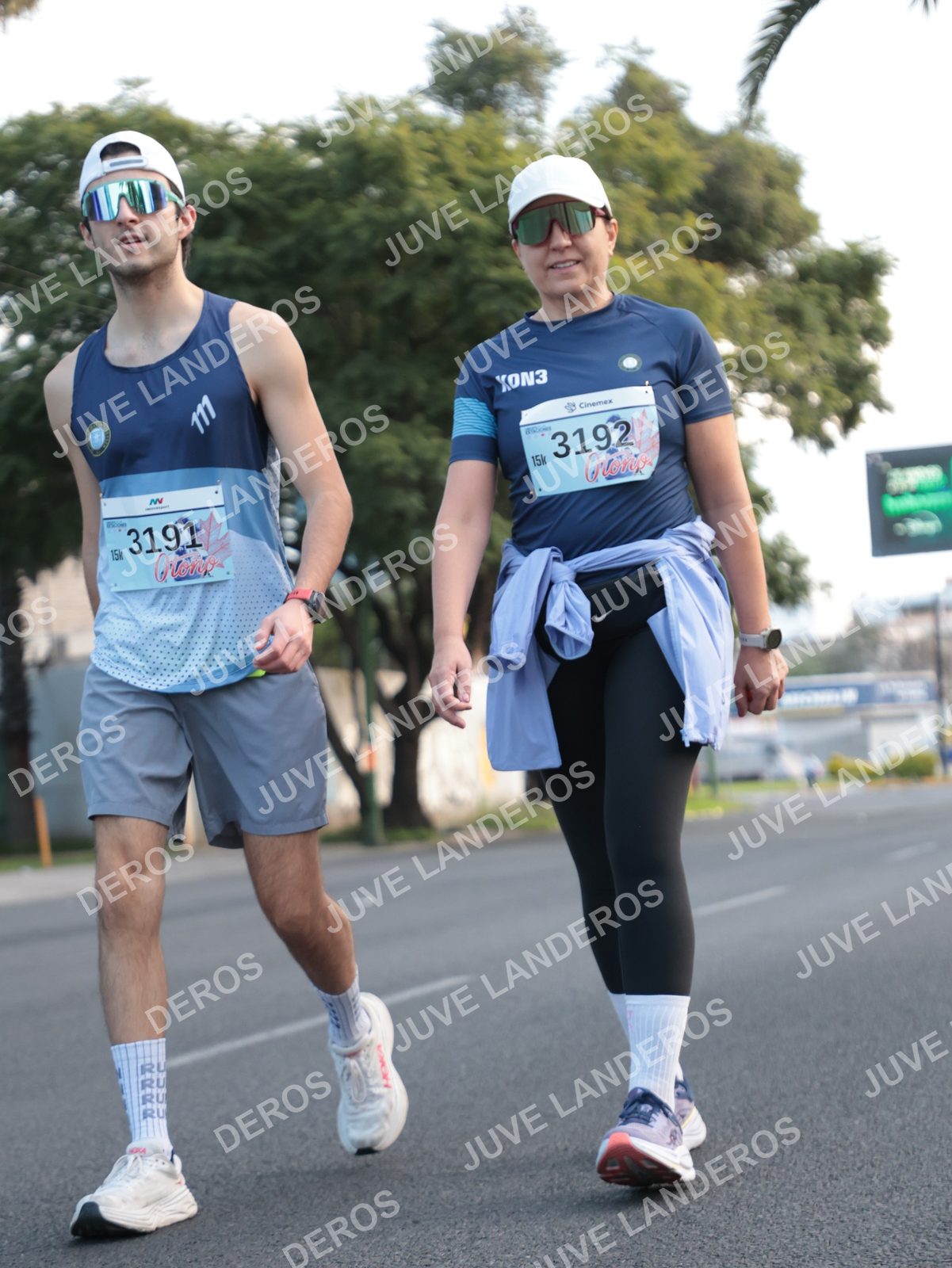 Foto del CIRCUITO DE LAS ESTACIONES OTOÑO GUADALAJARA en frente a Expo Guadalajara, Av. Mariano Otero 1499 a las 07:29 · dorsal 3192, 3191