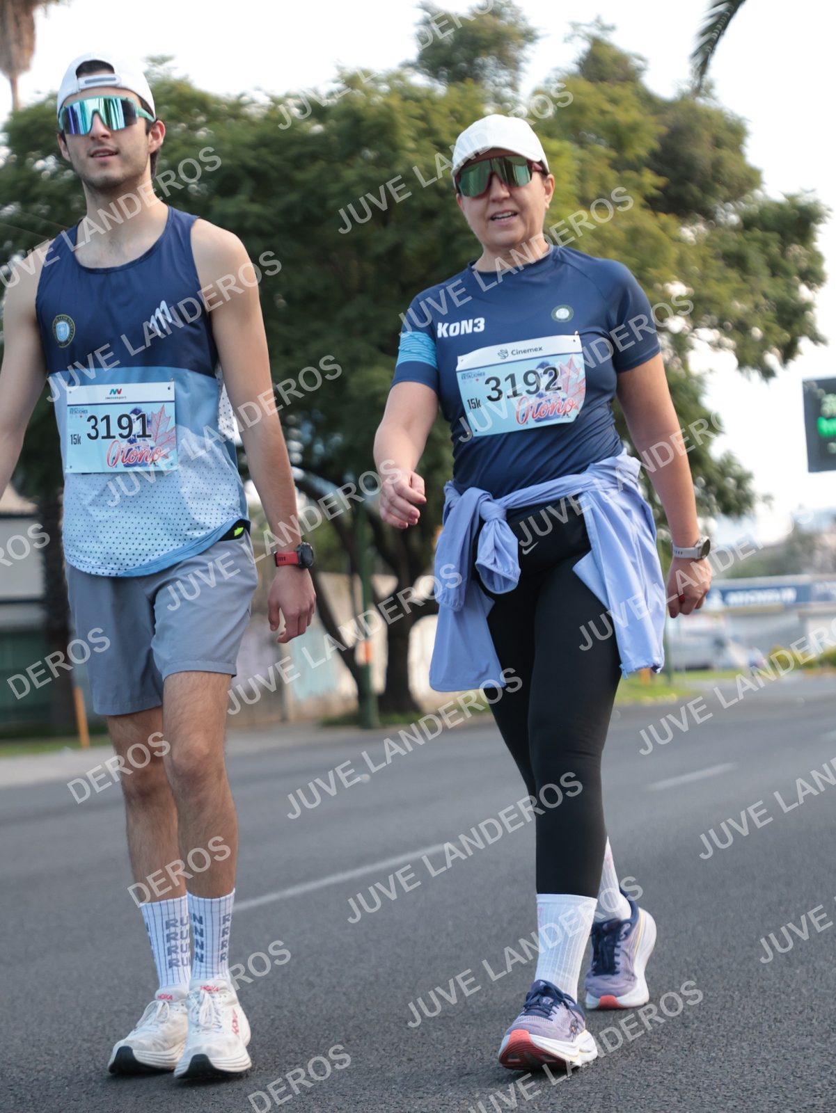 Foto del CIRCUITO DE LAS ESTACIONES OTOÑO GUADALAJARA en frente a Expo Guadalajara, Av. Mariano Otero 1499 a las 07:29 · dorsal 3191, 3192, 111