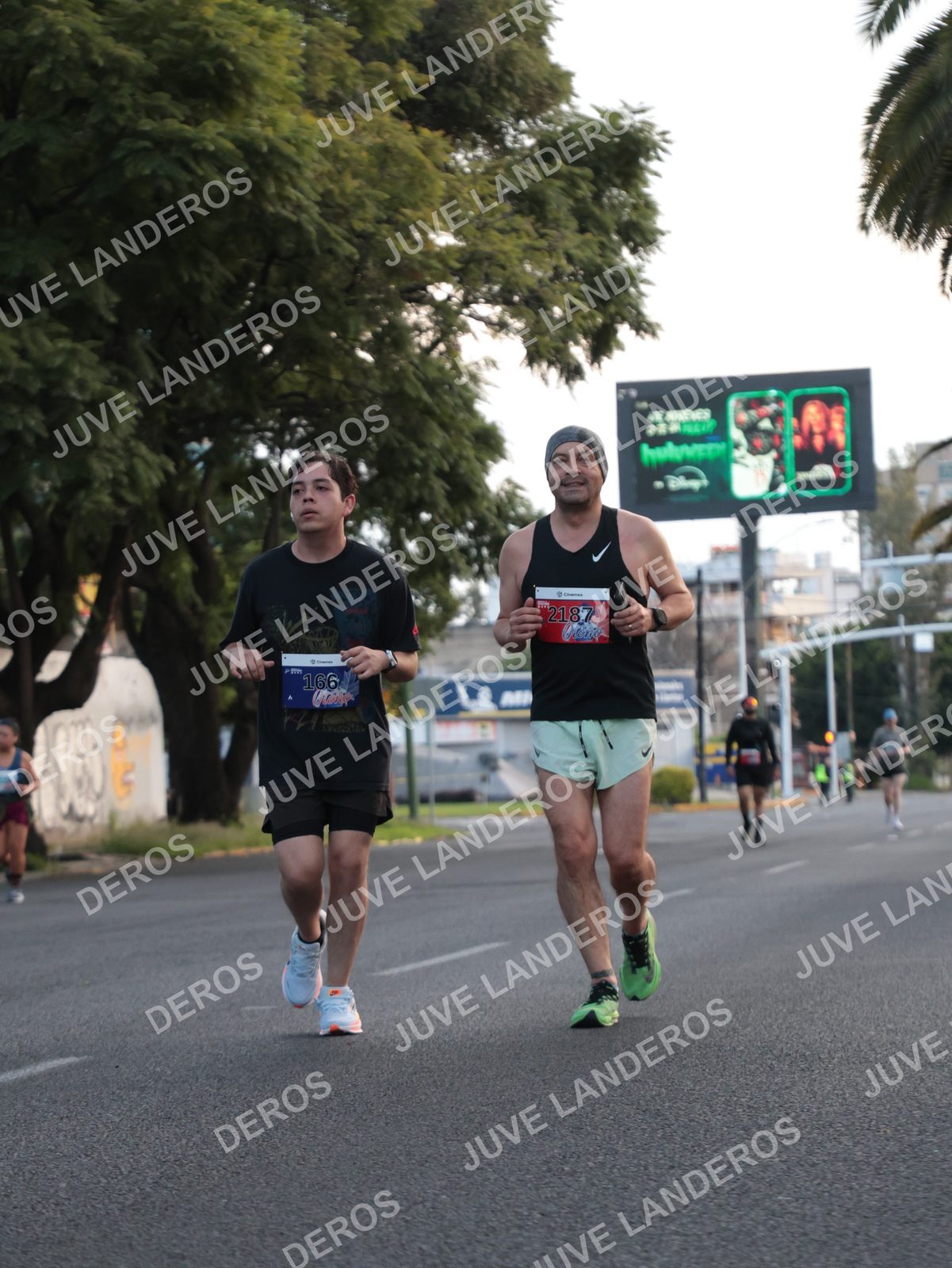 Foto del CIRCUITO DE LAS ESTACIONES OTOÑO GUADALAJARA en frente a Expo Guadalajara, Av. Mariano Otero 1499 a las 07:33 · dorsal 166, 2187
