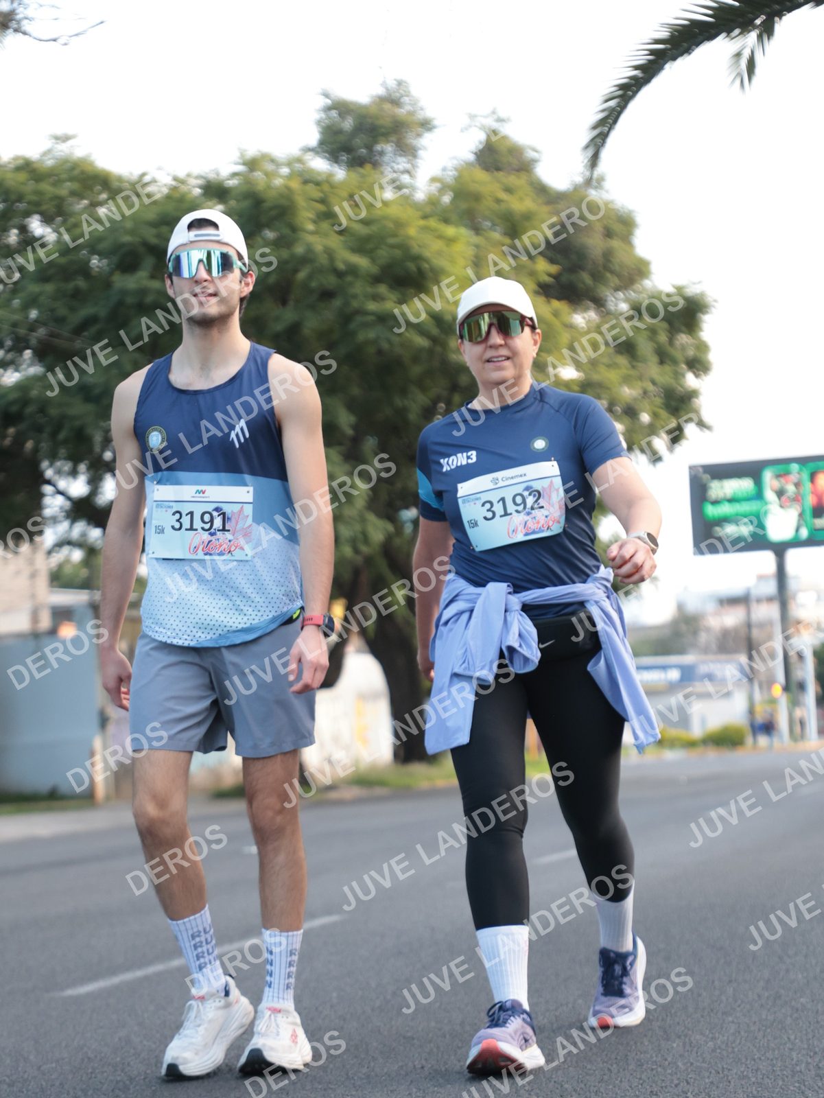 Foto del CIRCUITO DE LAS ESTACIONES OTOÑO GUADALAJARA en frente a Expo Guadalajara, Av. Mariano Otero 1499 a las 07:29 · dorsal 3191, 3192, 111