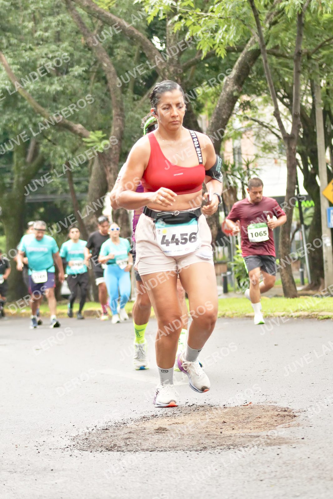 Foto del MEDIO MARATÓN ATLAS en Av. Patria, frente al Parque El Polvorín, Zapopan a las 08:47 · dorsal 4456, 1065
