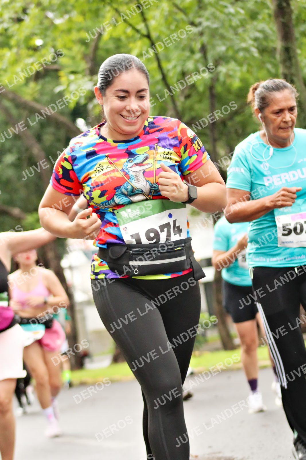 Foto del MEDIO MARATÓN ATLAS en Av. Patria, frente al Parque El Polvorín, Zapopan a las 08:36 · dorsal 1974, 50