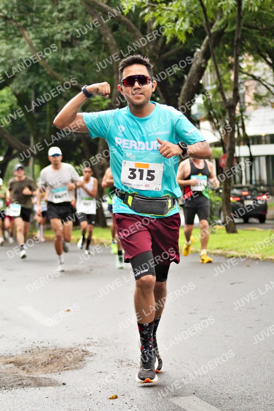 Foto del MEDIO MARATÓN ATLAS en Av. Patria, frente al Parque El Polvorín, Zapopan a las 08:13 · dorsal 315