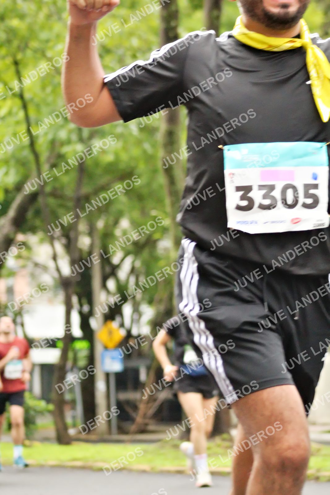 Foto del MEDIO MARATÓN ATLAS en Av. Patria, frente al Parque El Polvorín, Zapopan a las 08:33 · dorsal 3305
