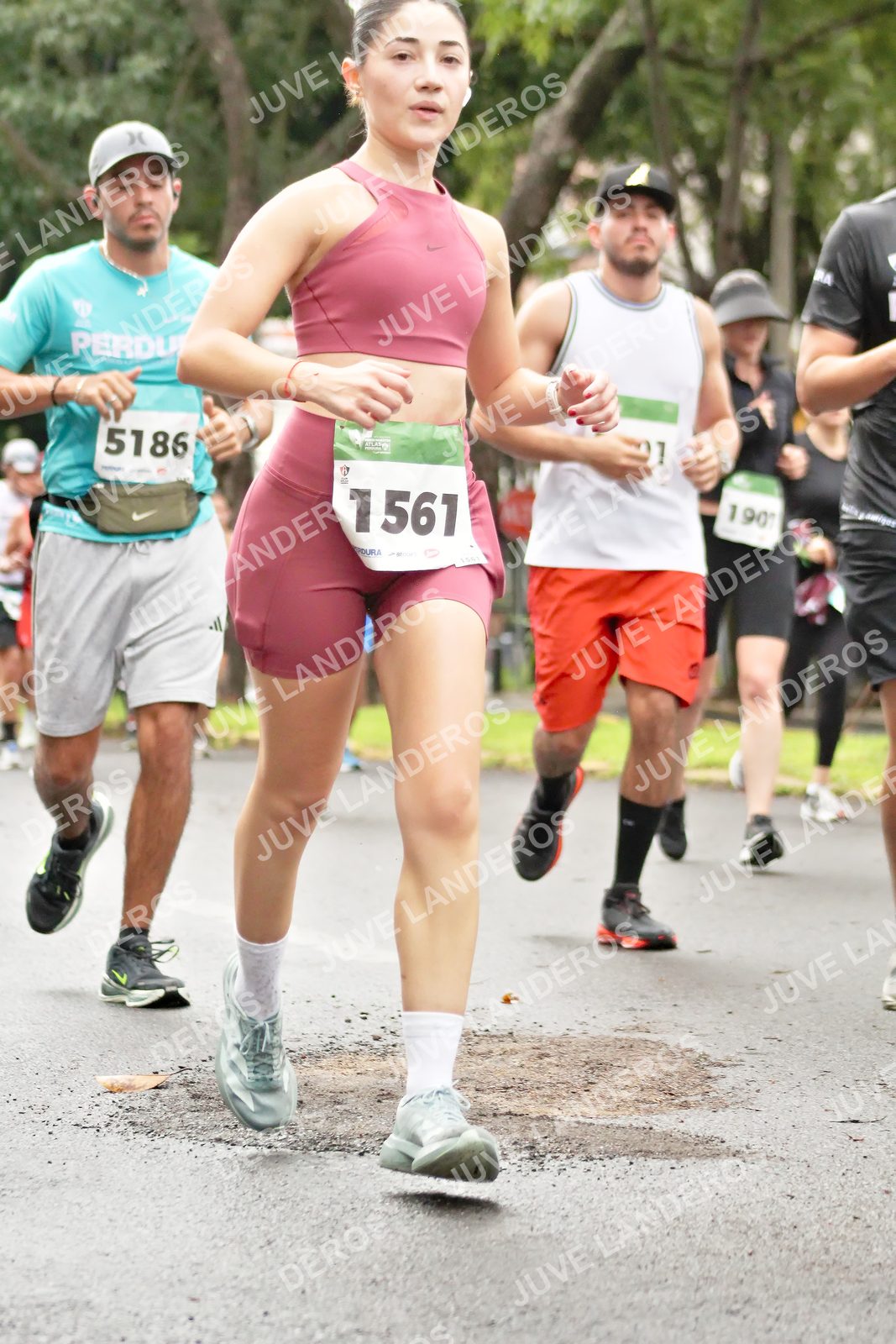 Foto del MEDIO MARATÓN ATLAS en Av. Patria, frente al Parque El Polvorín, Zapopan a las 08:27 · dorsal 5186, 1561