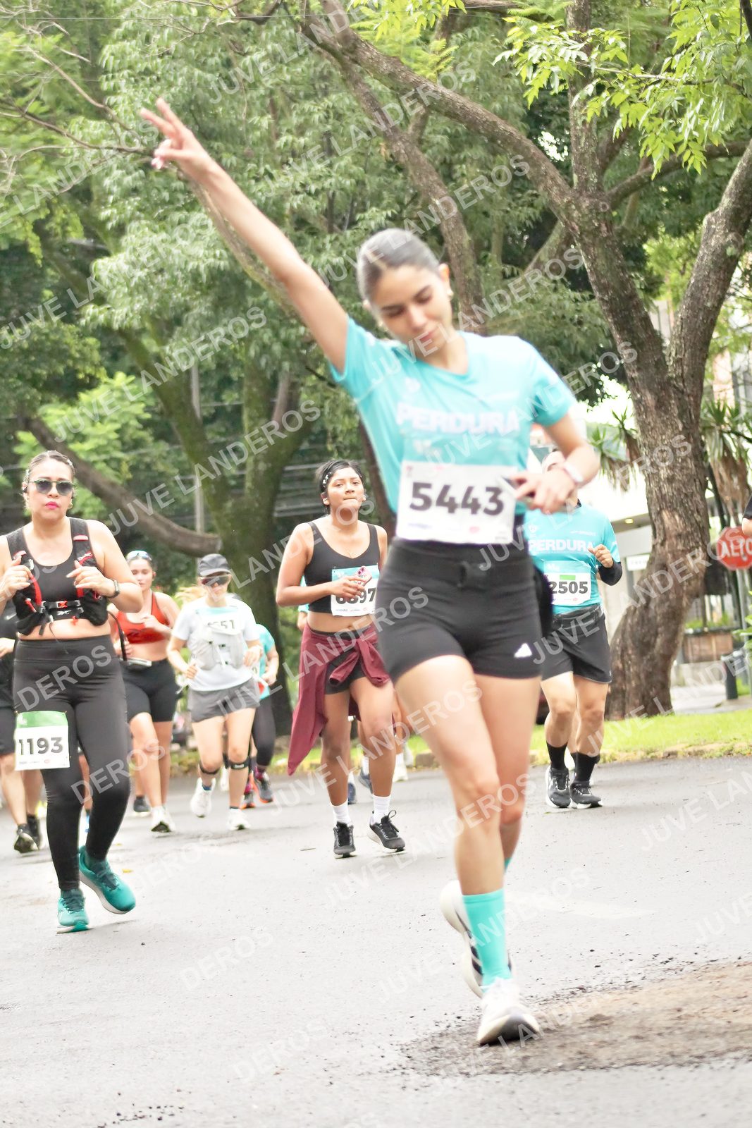 Foto del MEDIO MARATÓN ATLAS en Av. Patria, frente al Parque El Polvorín, Zapopan a las 08:43 · dorsal 5443, 1193, 2505, 51