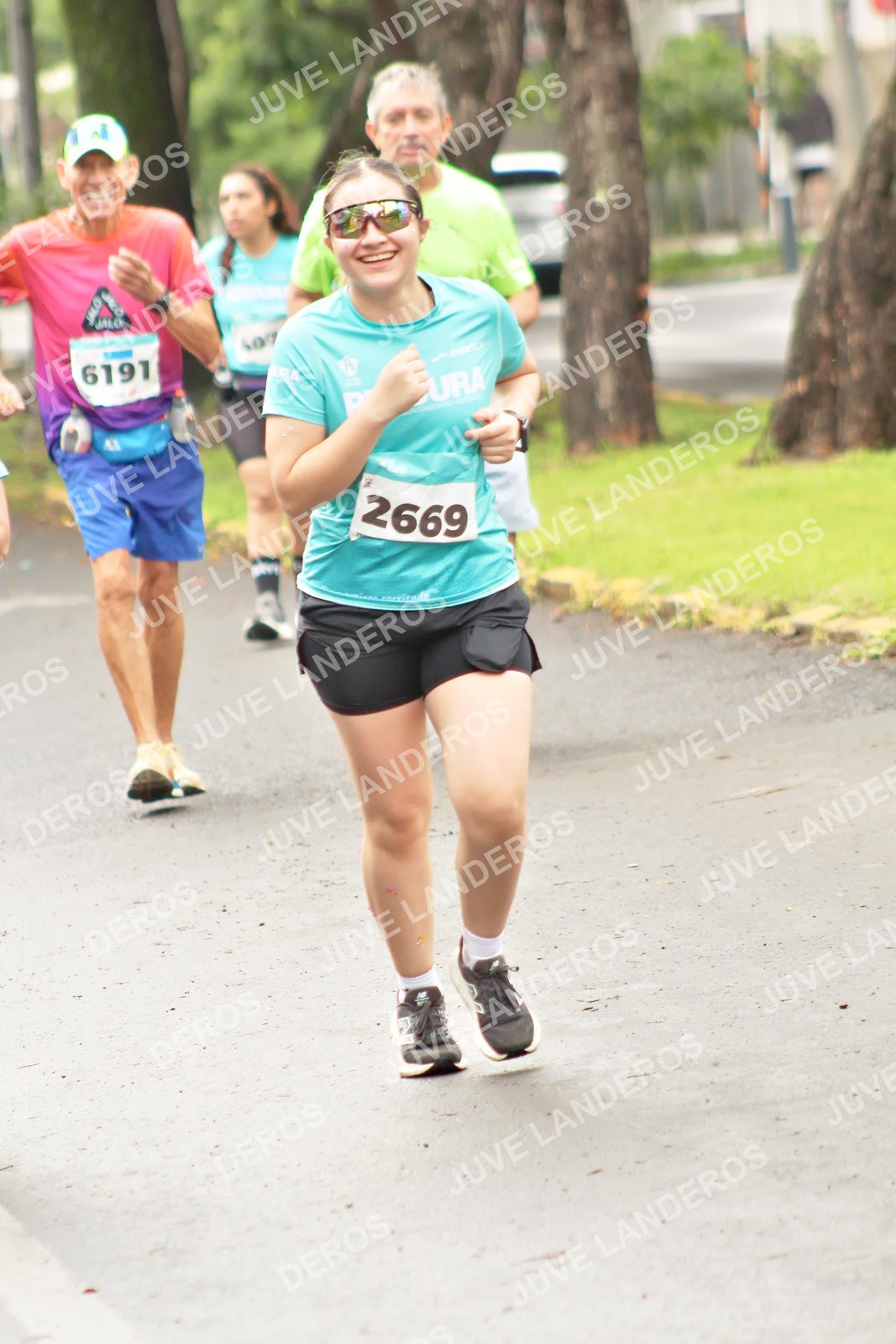 Foto del MEDIO MARATÓN ATLAS en Av. Patria, frente al Parque El Polvorín, Zapopan a las 09:00 · dorsal 2669, 6191