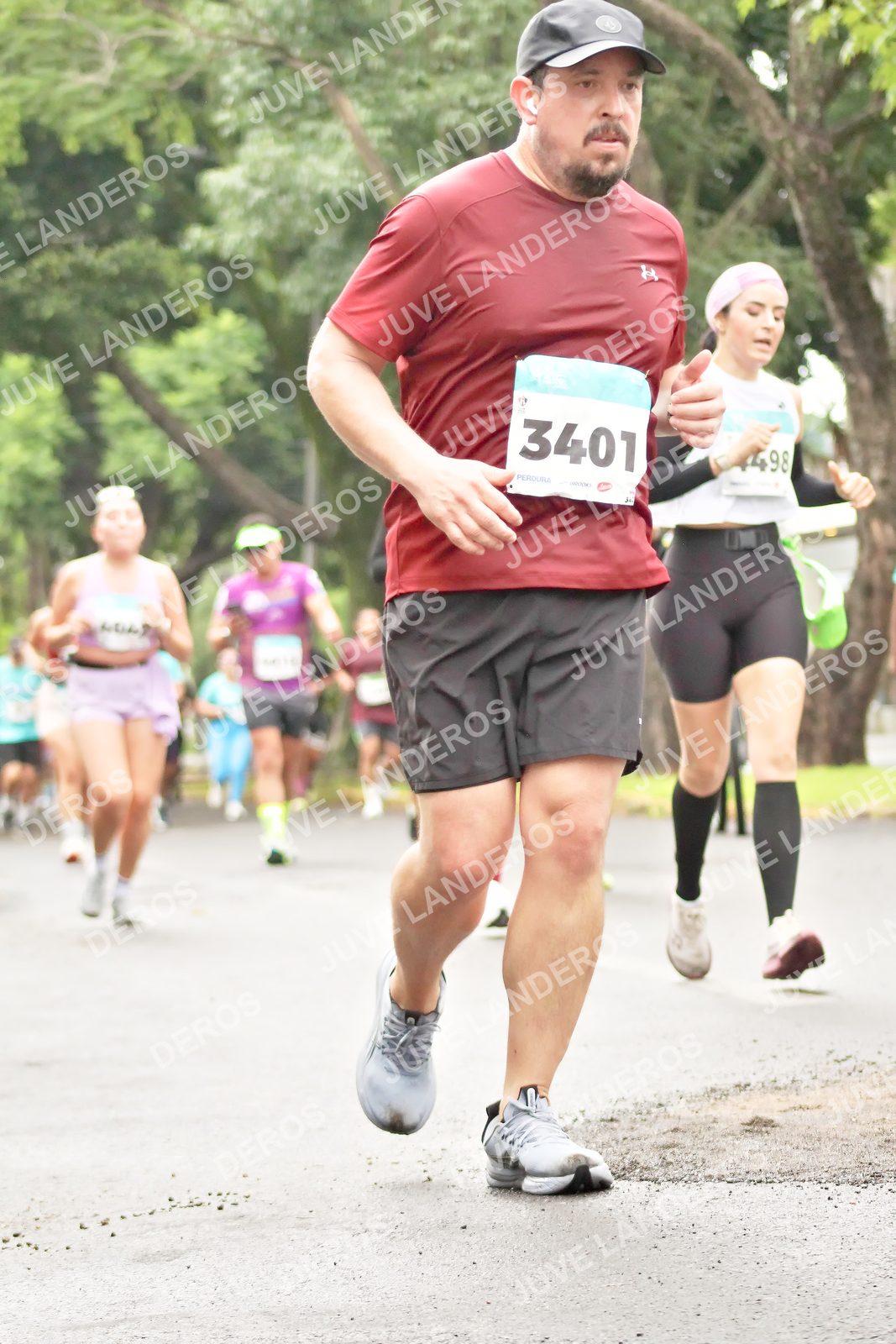 Foto del MEDIO MARATÓN ATLAS en Av. Patria, frente al Parque El Polvorín, Zapopan a las 08:47 · dorsal 3401, 498