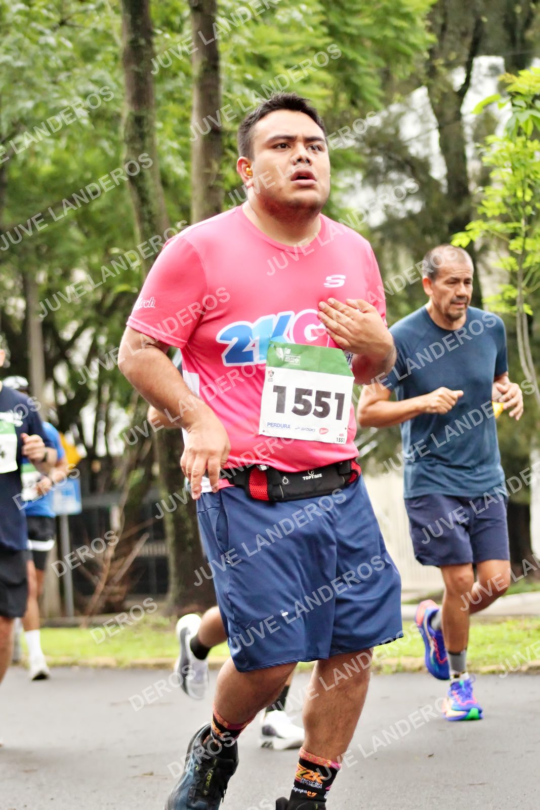 Foto del MEDIO MARATÓN ATLAS en Av. Patria, frente al Parque El Polvorín, Zapopan a las 08:35 · dorsal 1551