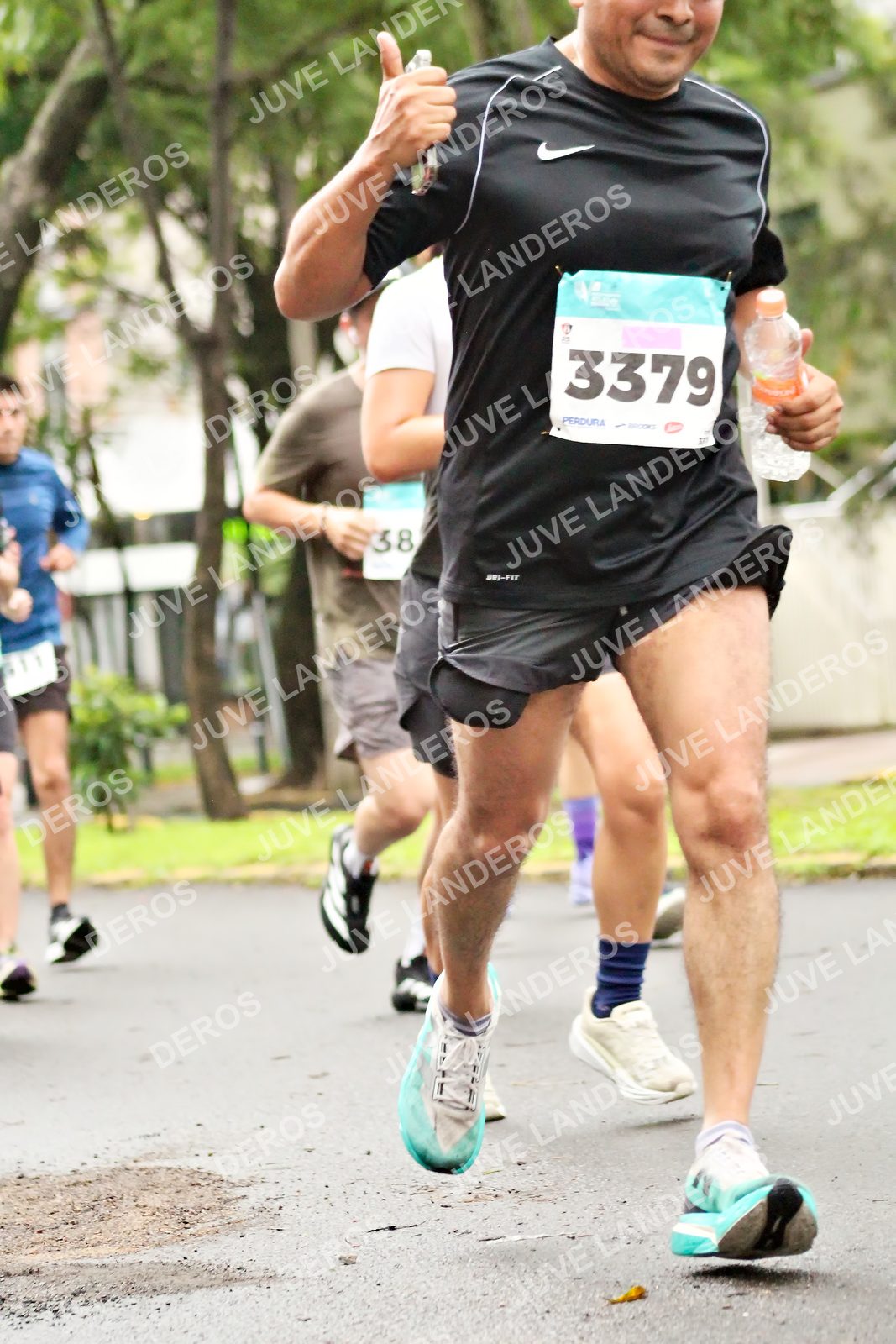 Foto del MEDIO MARATÓN ATLAS en Av. Patria, frente al Parque El Polvorín, Zapopan a las 08:21 · dorsal 3379, 38