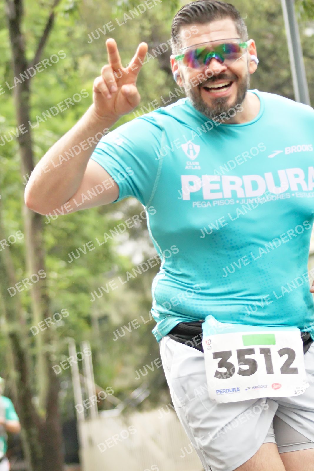 Foto del MEDIO MARATÓN ATLAS en Av. Patria, frente al Parque El Polvorín, Zapopan a las 08:37 · dorsal 3512