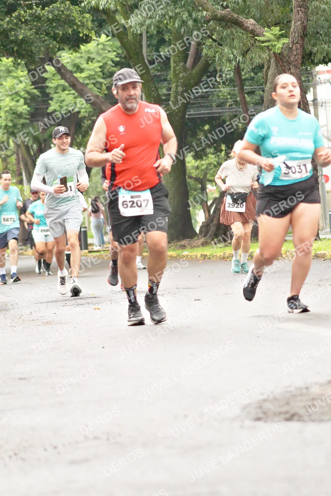 Foto del MEDIO MARATÓN ATLAS en Av. Patria, frente al Parque El Polvorín, Zapopan a las 08:45 · dorsal 6207, 2920, 5872, 3031