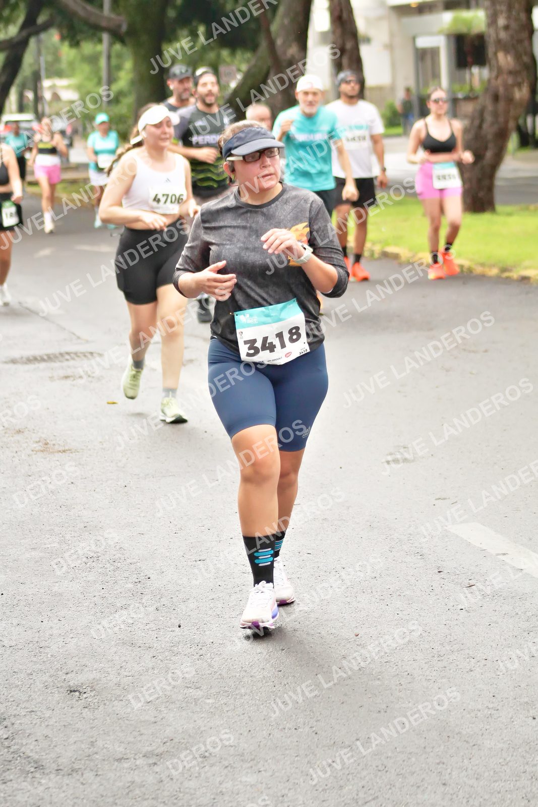Foto del MEDIO MARATÓN ATLAS en Av. Patria, frente al Parque El Polvorín, Zapopan a las 08:50 · dorsal 3418, 4706