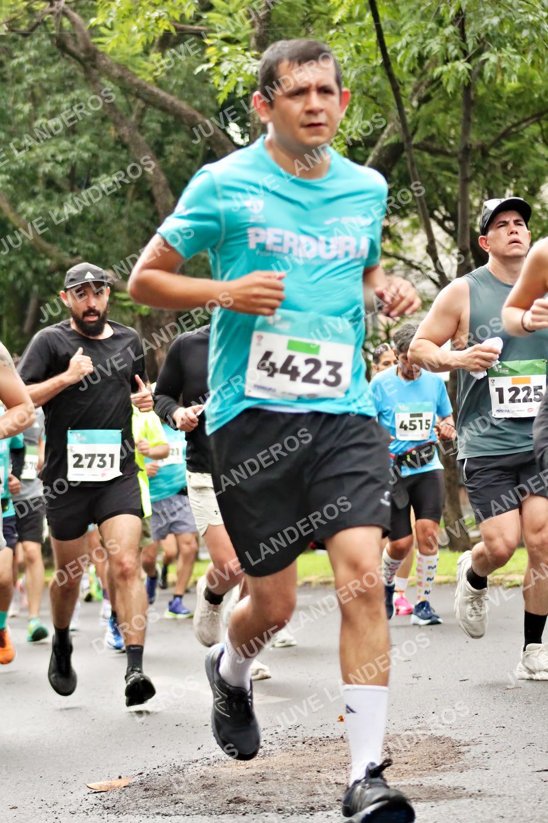 Foto del MEDIO MARATÓN ATLAS en Av. Patria, frente al Parque El Polvorín, Zapopan a las 08:28 · dorsal 2731, 4423, 1225, 4515