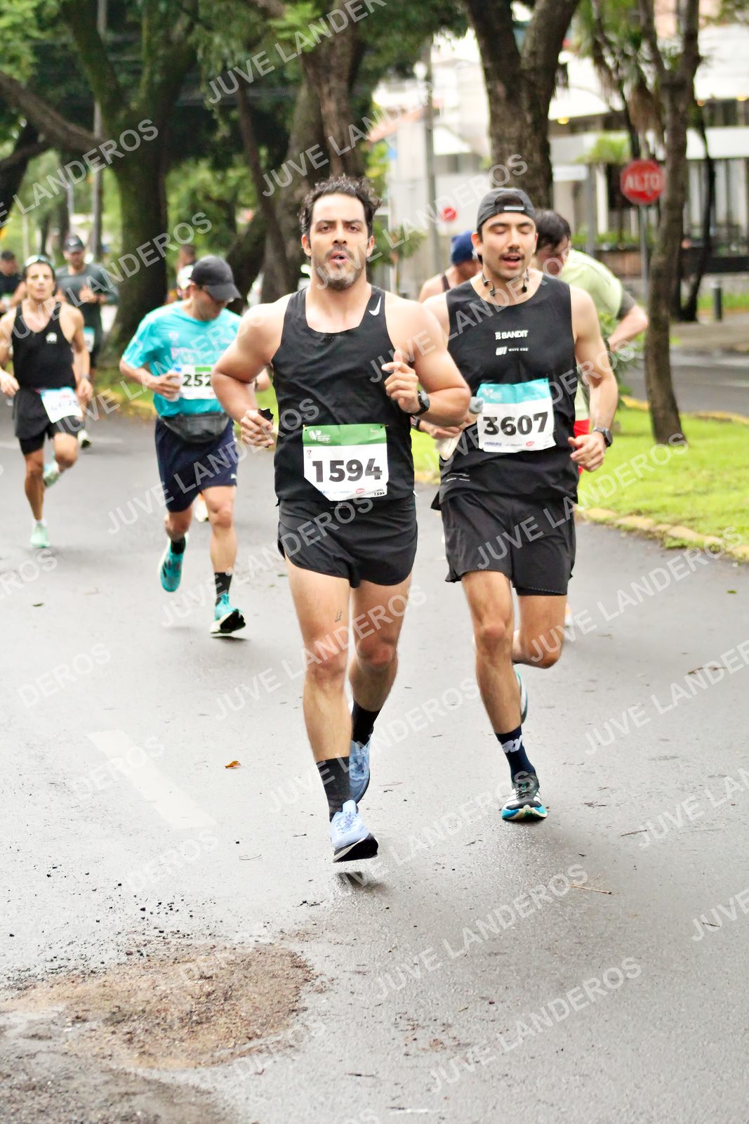 Foto del MEDIO MARATÓN ATLAS en Av. Patria, frente al Parque El Polvorín, Zapopan a las 08:14 · dorsal 3607, 1594, 252