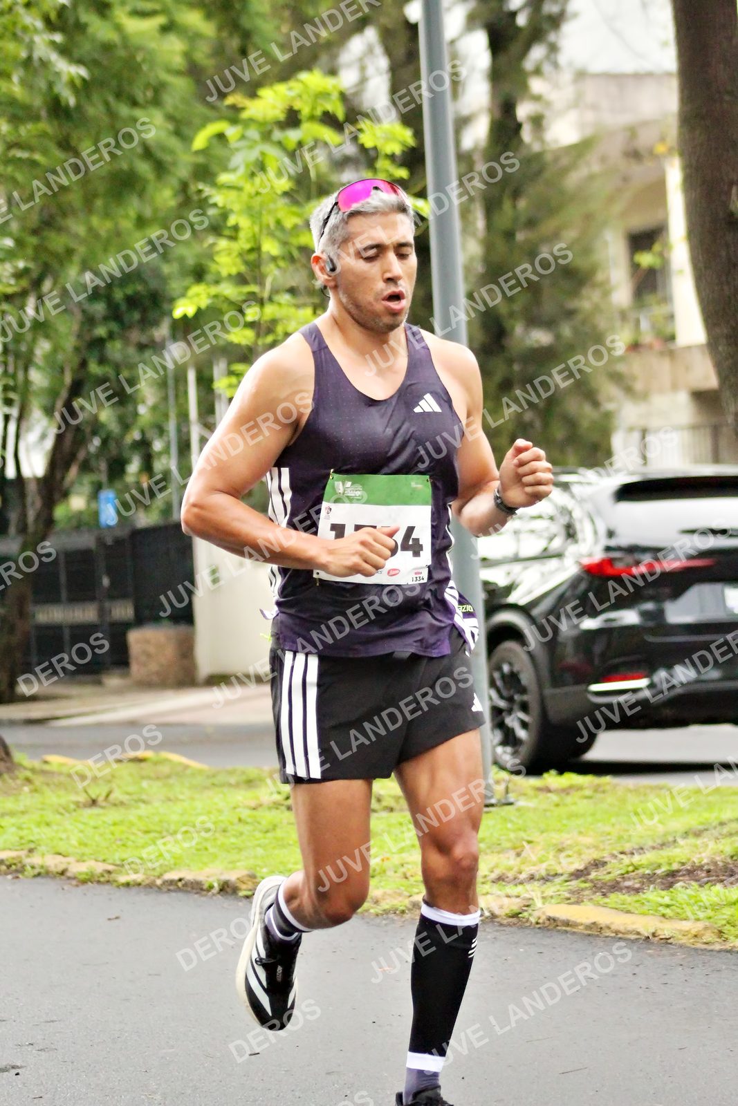 Foto del MEDIO MARATÓN ATLAS en Av. Patria, frente al Parque El Polvorín, Zapopan a las 08:09 · dorsal 4, 1334