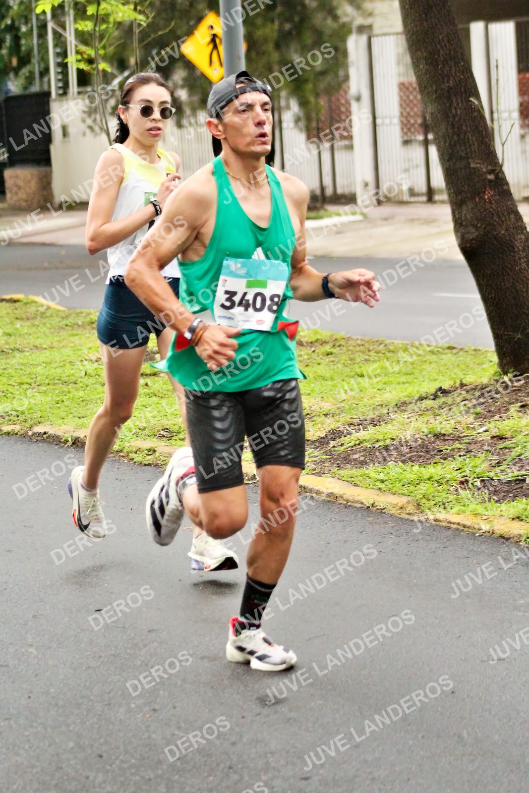Foto del MEDIO MARATÓN ATLAS en Av. Patria, frente al Parque El Polvorín, Zapopan a las 08:03 · dorsal 3408