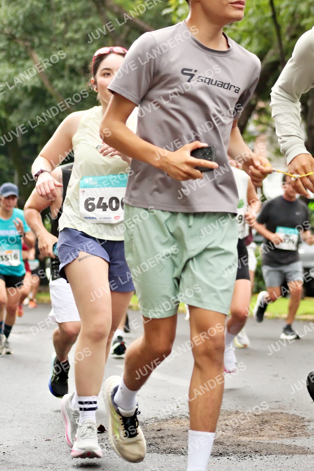 Foto del MEDIO MARATÓN ATLAS en Av. Patria, frente al Parque El Polvorín, Zapopan a las 08:24 · dorsal 640, 3516, 9