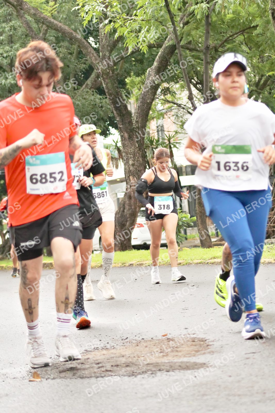 Foto del MEDIO MARATÓN ATLAS en Av. Patria, frente al Parque El Polvorín, Zapopan a las 08:36 · dorsal 1636, 6852, 318, 6861