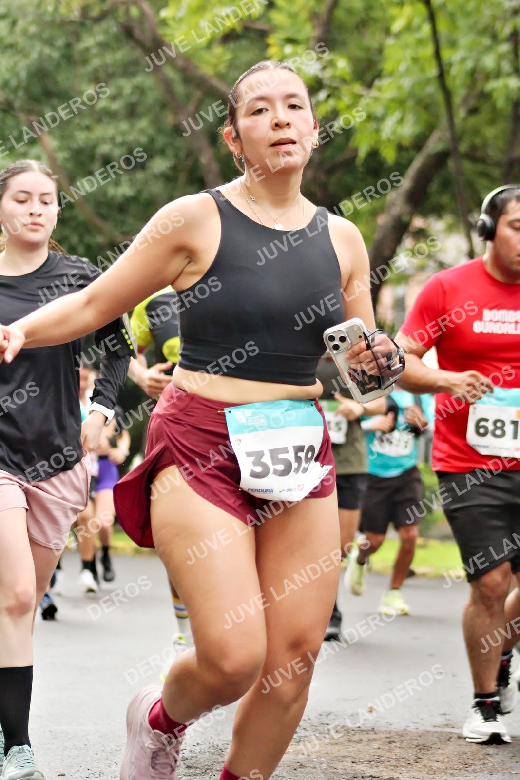 Foto del MEDIO MARATÓN ATLAS en Av. Patria, frente al Parque El Polvorín, Zapopan a las 08:27 · dorsal 681