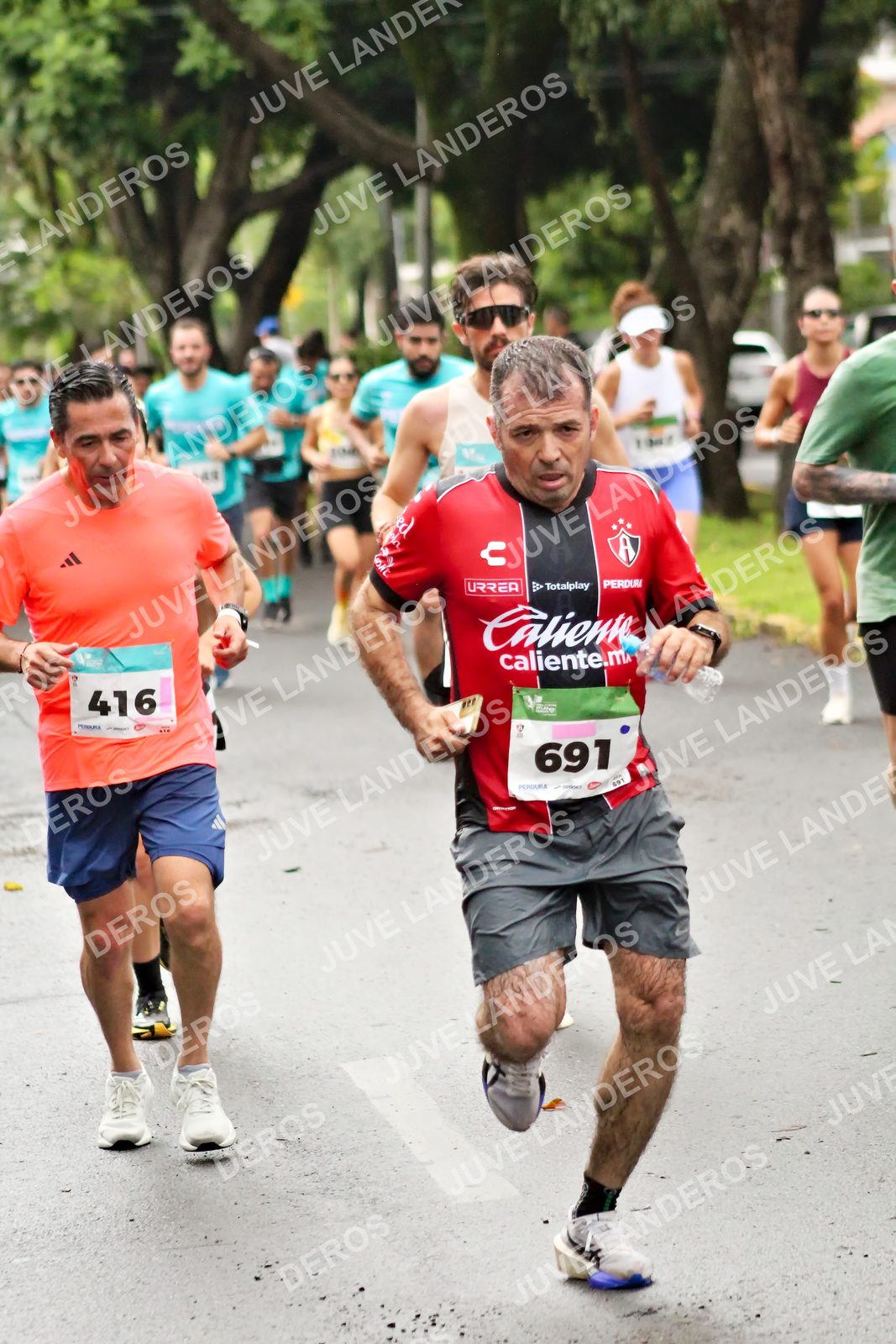 Foto del MEDIO MARATÓN ATLAS en Av. Patria, frente al Parque El Polvorín, Zapopan a las 08:15 · dorsal 691, 416