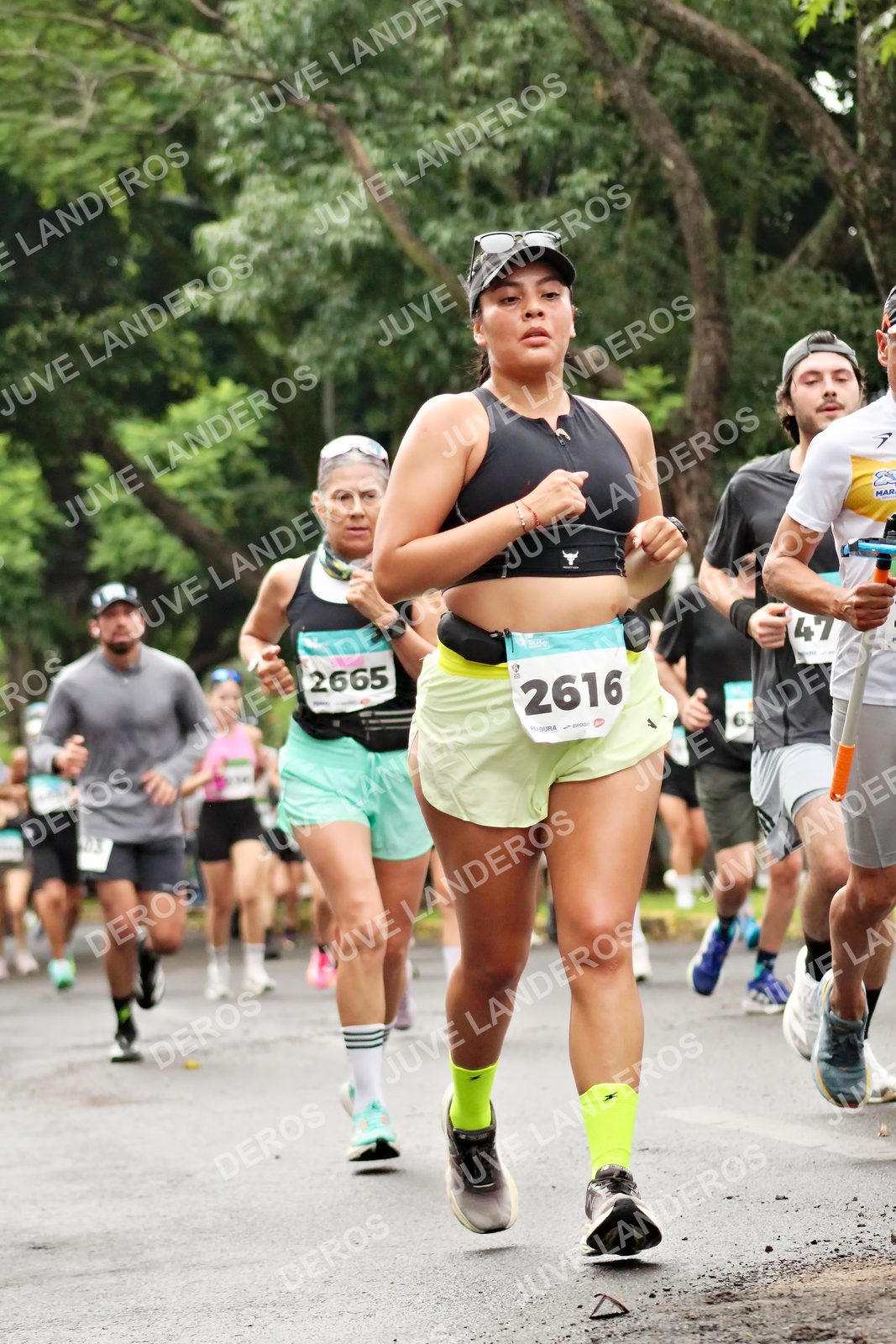 Foto del MEDIO MARATÓN ATLAS en Av. Patria, frente al Parque El Polvorín, Zapopan a las 08:22 · dorsal 2616, 2665, 47, 6