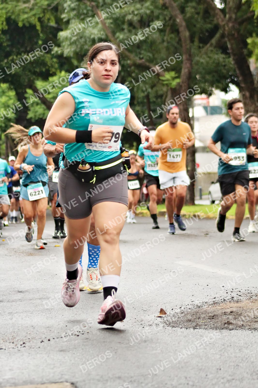 Foto del MEDIO MARATÓN ATLAS en Av. Patria, frente al Parque El Polvorín, Zapopan a las 08:31 · dorsal 953, 6221, 1471, 9
