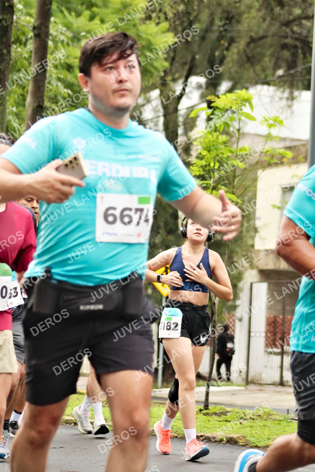 Foto del MEDIO MARATÓN ATLAS en Av. Patria, frente al Parque El Polvorín, Zapopan a las 08:35 · dorsal 6674
