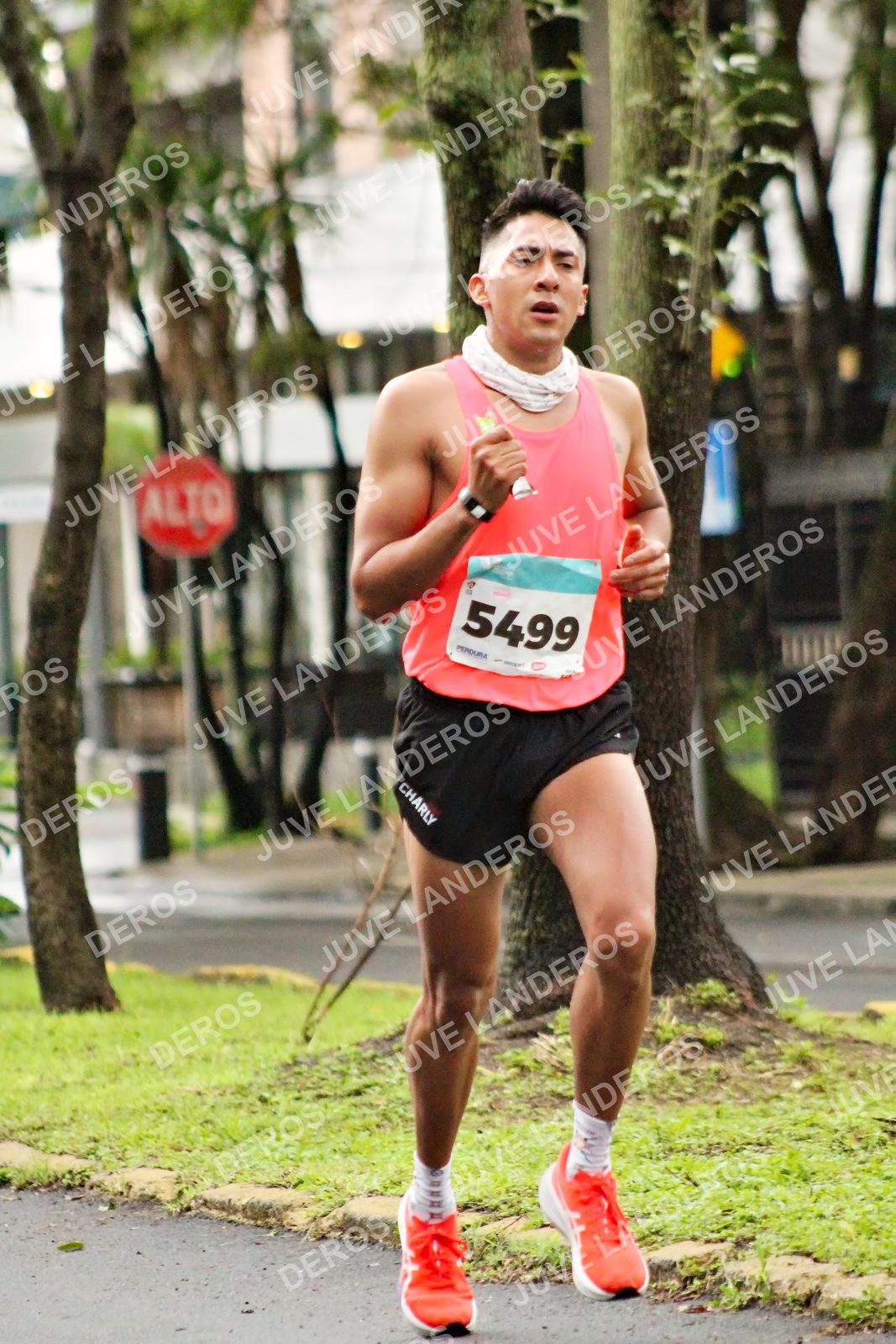 Foto del MEDIO MARATÓN ATLAS en Av. Patria, frente al Parque El Polvorín, Zapopan a las 07:59 · dorsal 5499